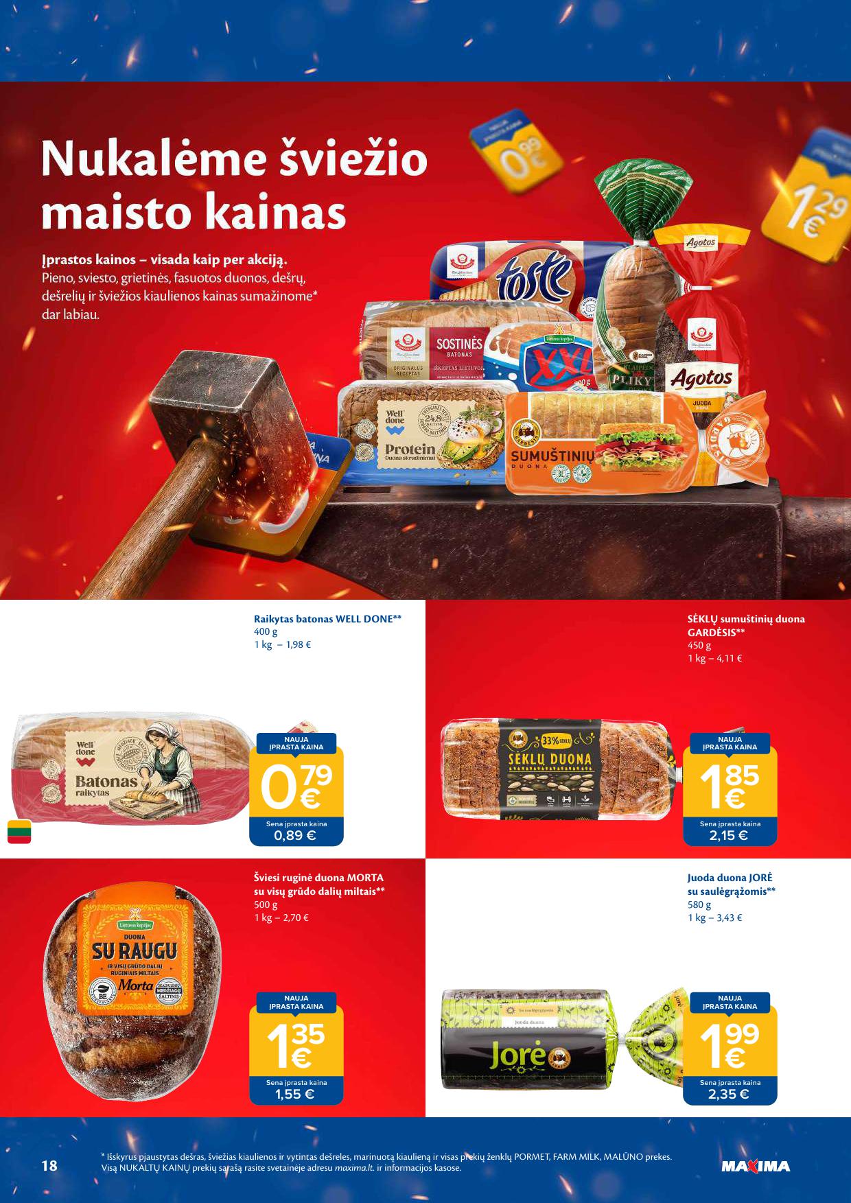 Naujas MAXIMA leidinys Nr.38 nuo 2026.09.15 iki 2026.09.21