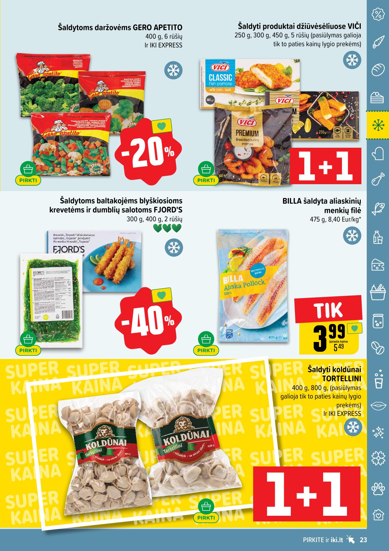 Naujausias IKI kaininis katalogas 2026.02.16 - 2026.02.22