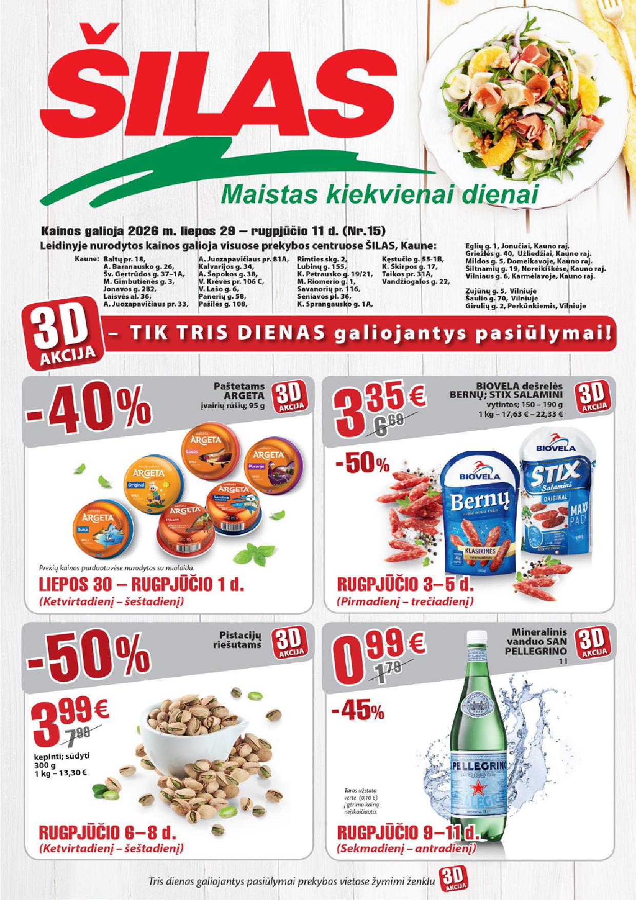 Naujas ŠILAS leidinys Nr.15 nuo 2026.07.29 iki 2026.08.11