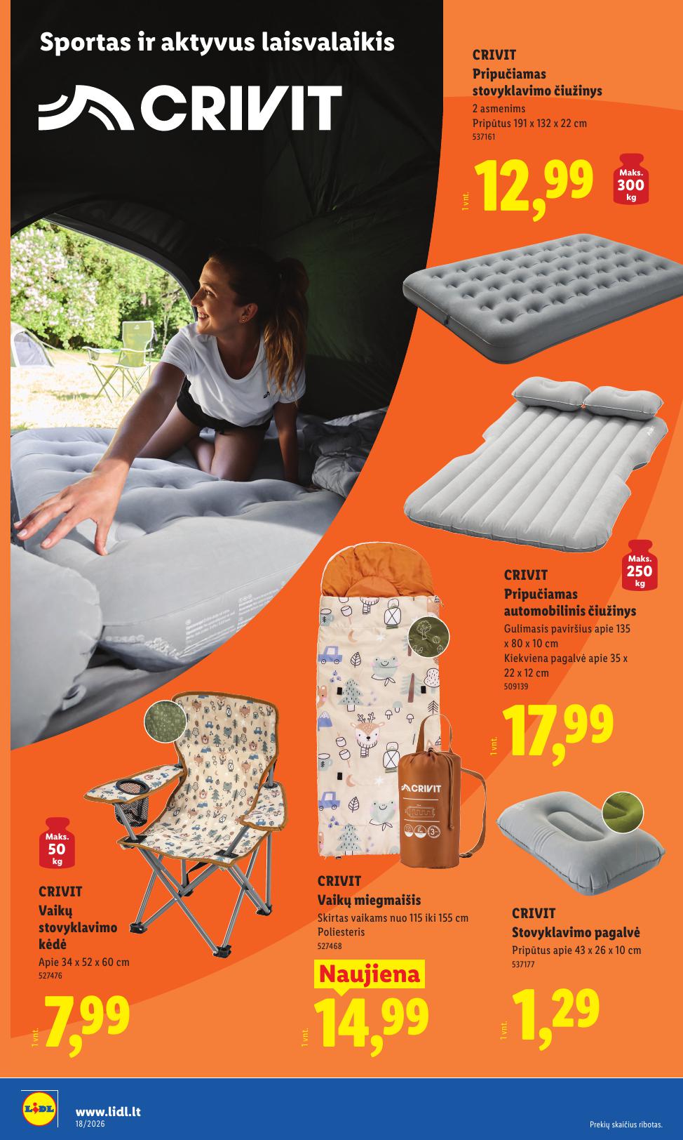 LIDL ne maisto prekių leidinys 2026.04.27 - 2026.05.03