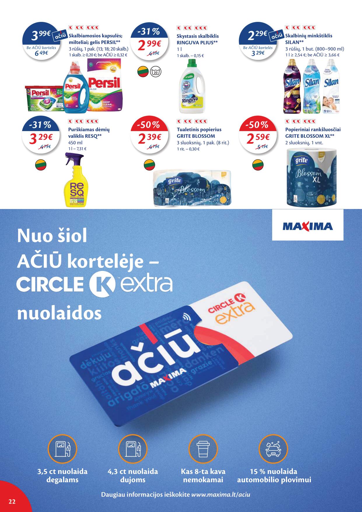Naujausias MAXIMA kaininis katalogas 2023.01.24 - 2023.01.30