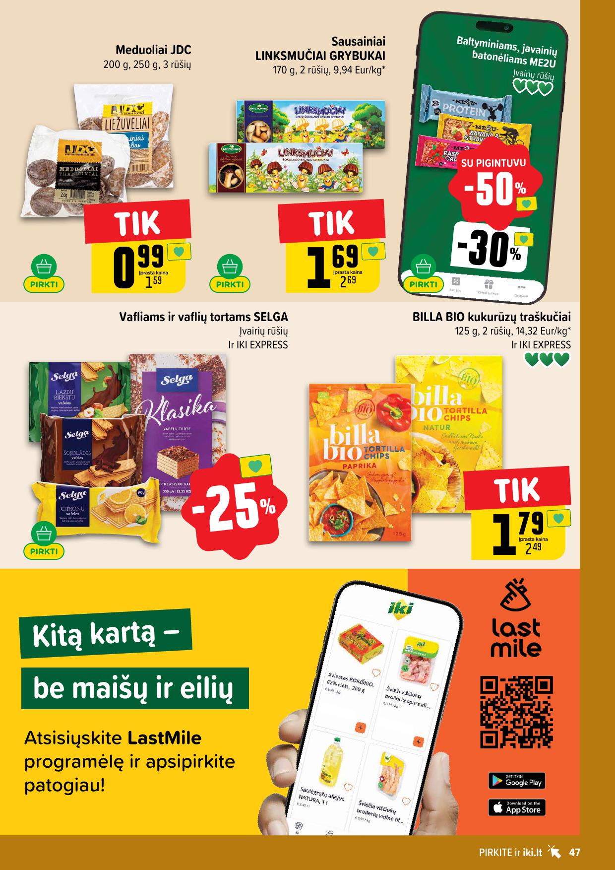 Naujausias IKI kaininis katalogas 2026.04.06 - 2026.04.12