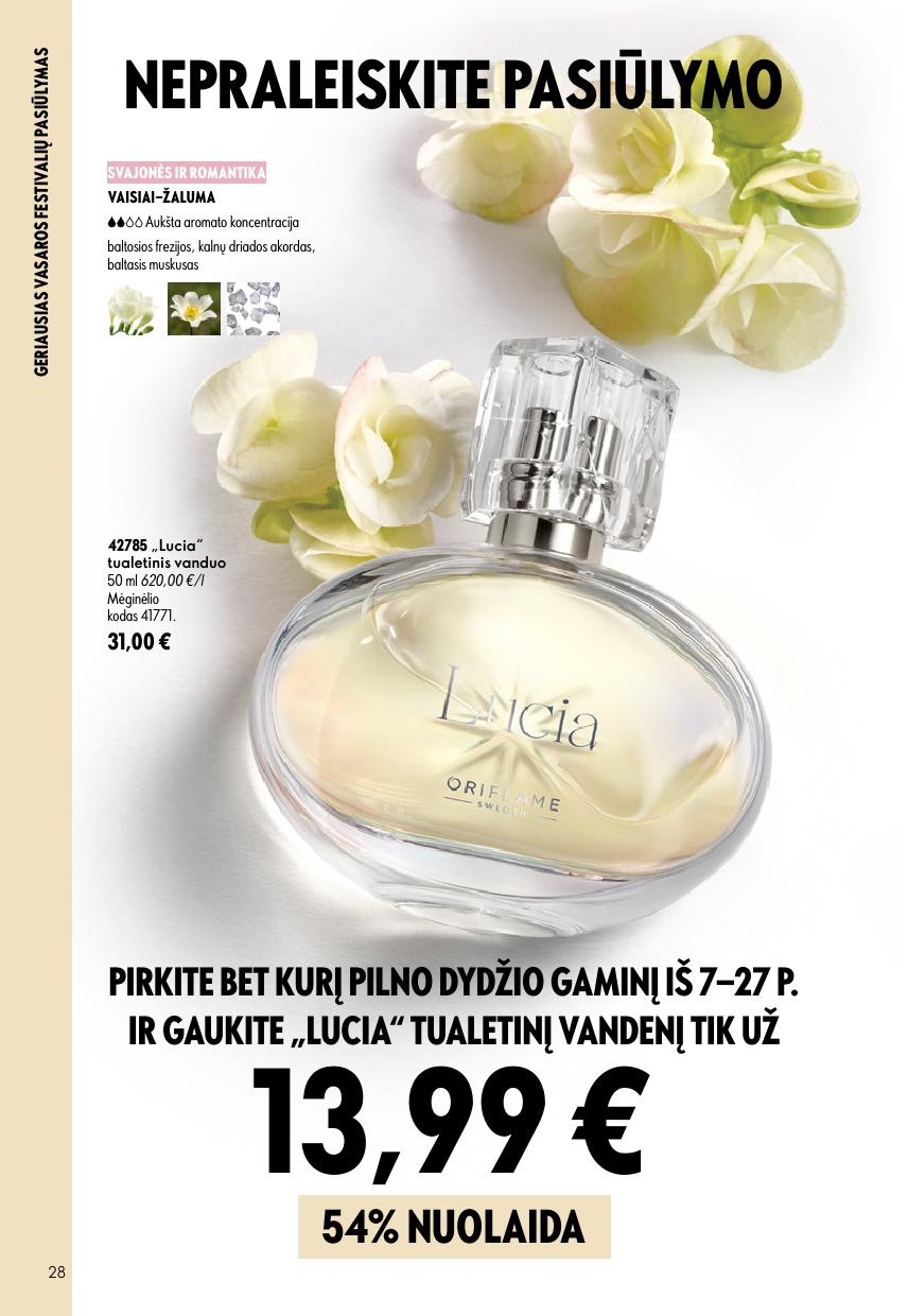 ORIFLAME  katalogas galioja 2026.07.15 - 2026.08.04