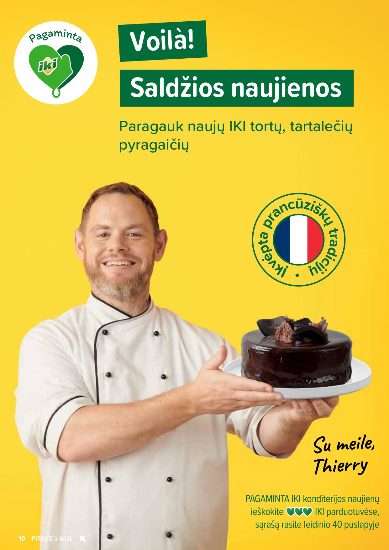 Naujausias IKI kaininis katalogas 2023.10.09 - 2023.10.15
