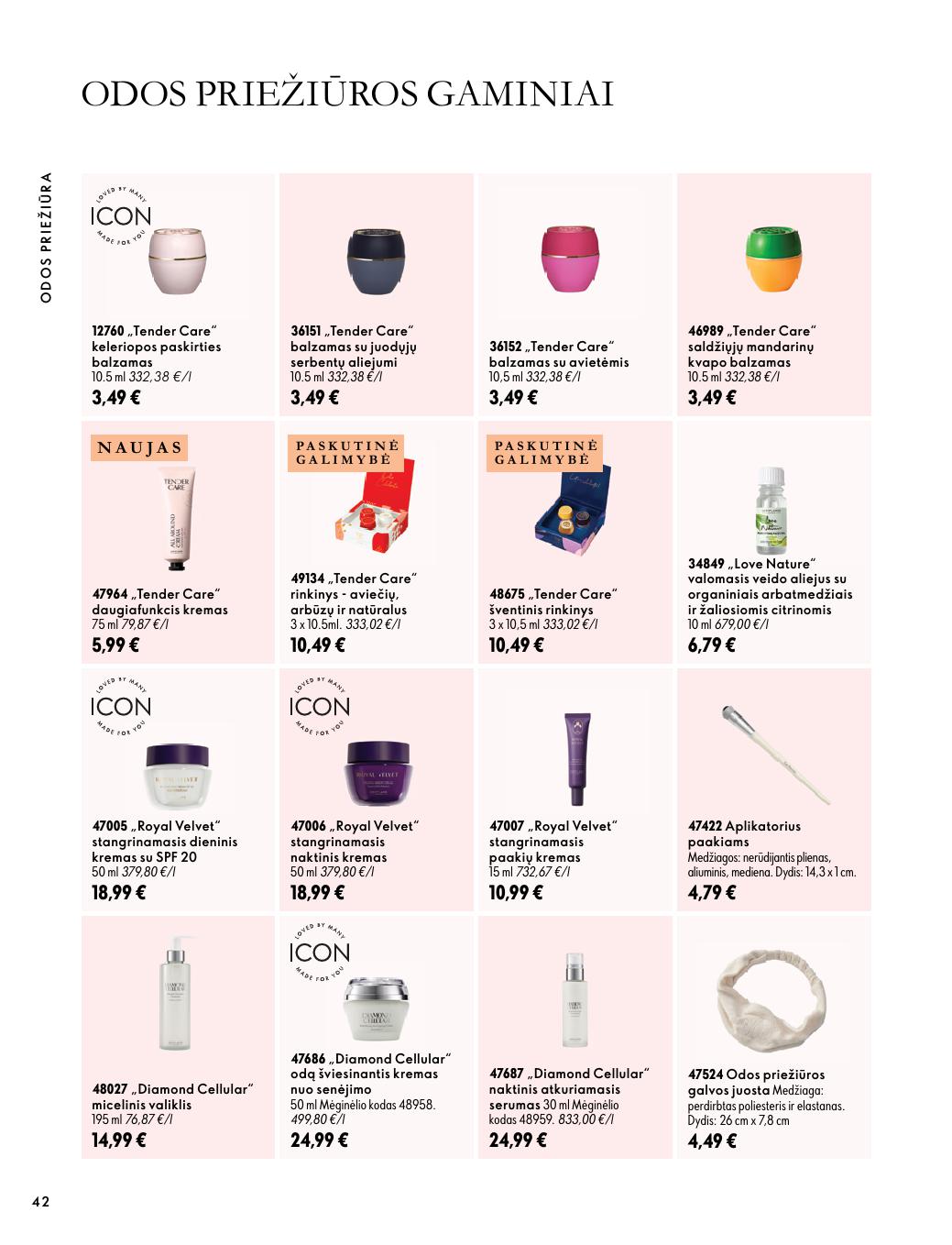 Naujas ORIFLAME katalogas galioja 2026.10.07 - 2026.11.17