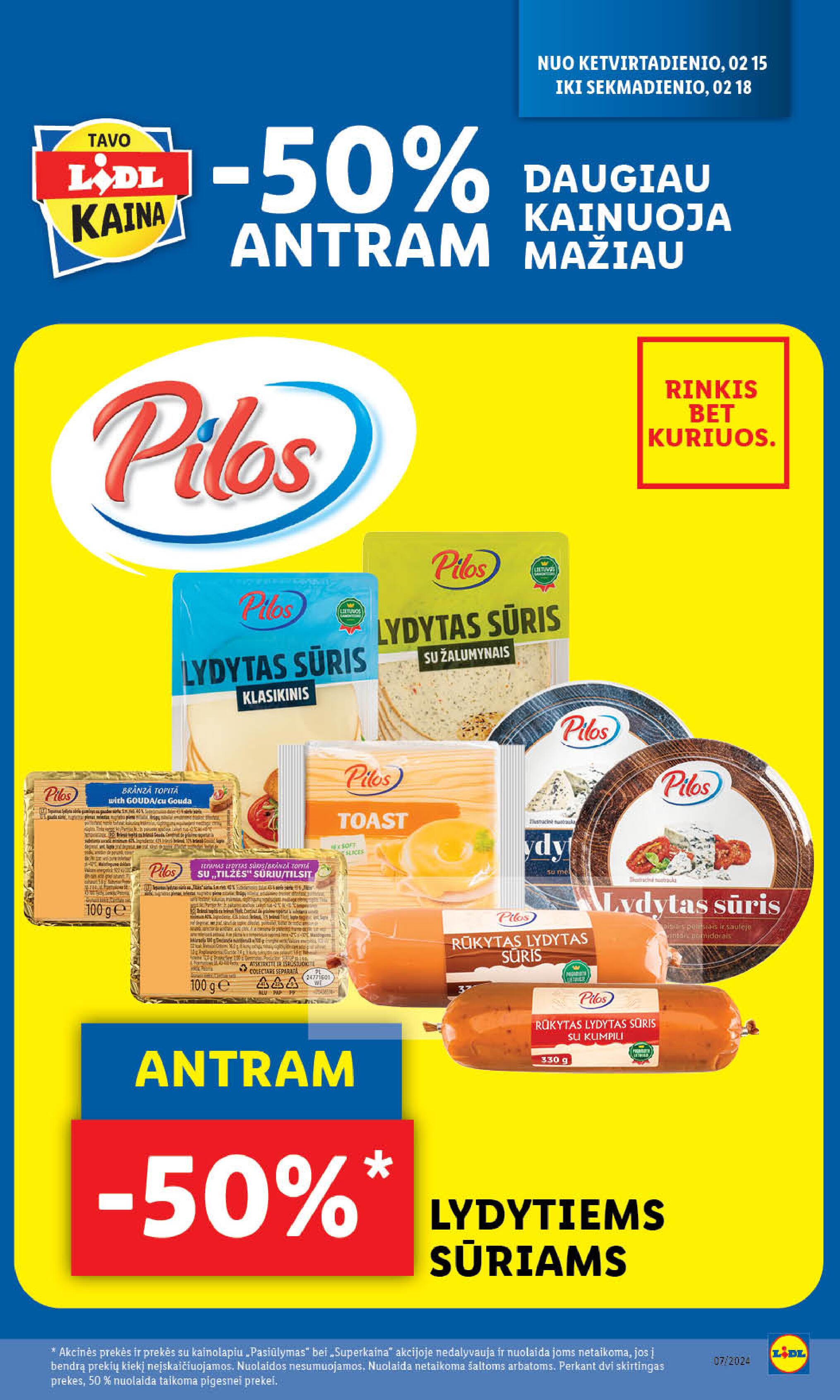 Naujausias LIDL kaininis katalogas 2024.02.12 - 2024.02.18