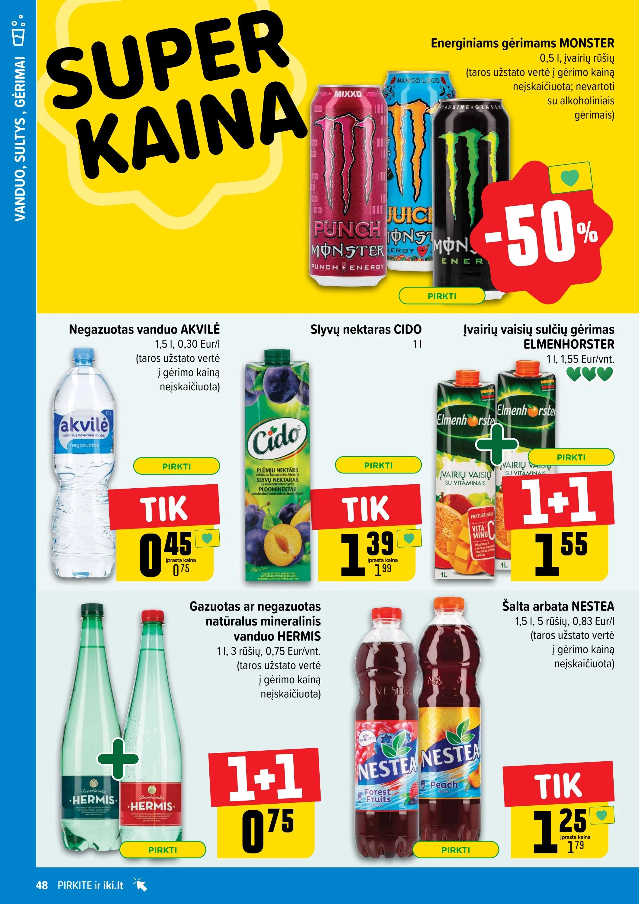 Naujausias IKI kaininis katalogas 2024.06.17 - 2024.06.23