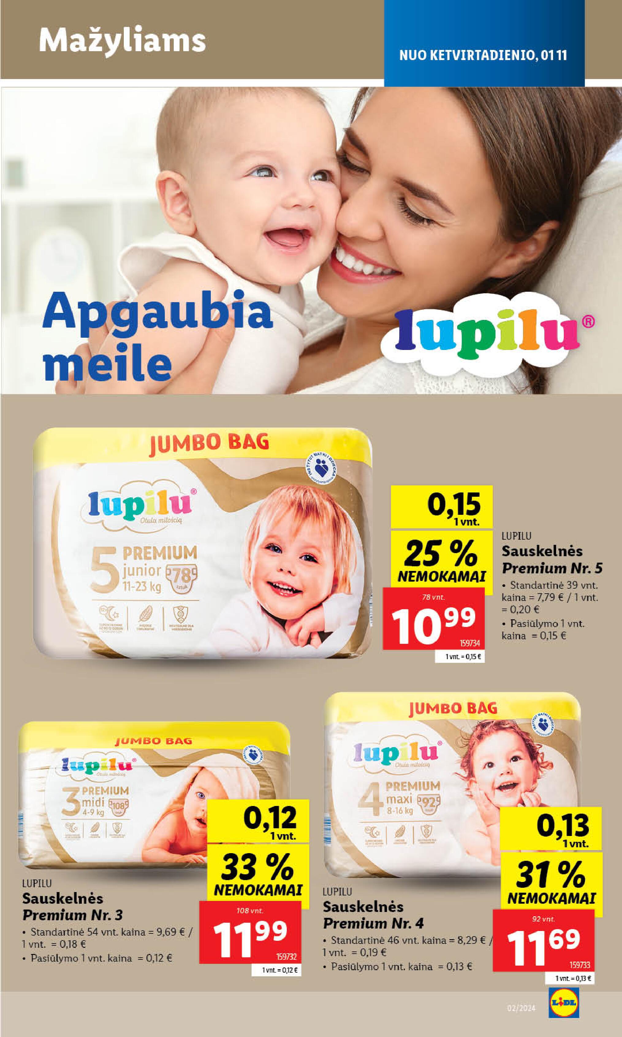 Naujausias LIDL kaininis katalogas 2024.01.08 - 2024.01.14