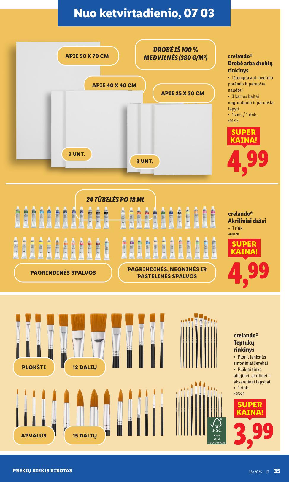 LIDL ne maisto prekių leidinys 2025.06.30 - 2025.07.06