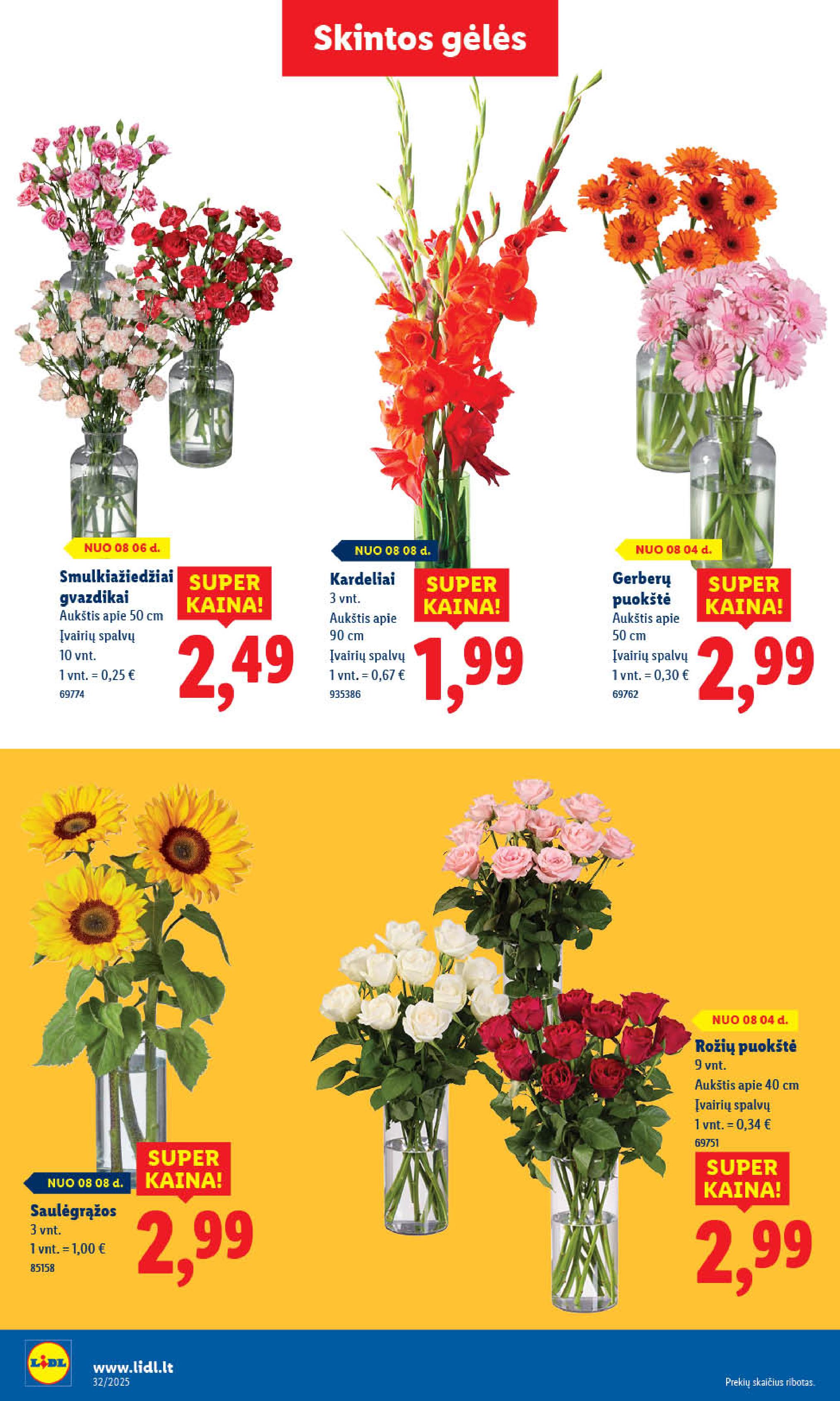 Naujausias LIDL kaininis katalogas 2025.08.04 - 2025.08.10