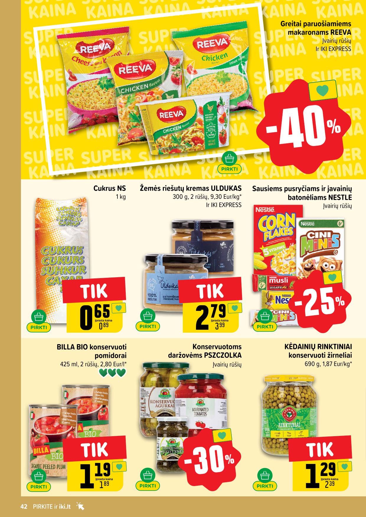 Naujausias IKI kaininis katalogas 2026.04.27 - 2026.05.03