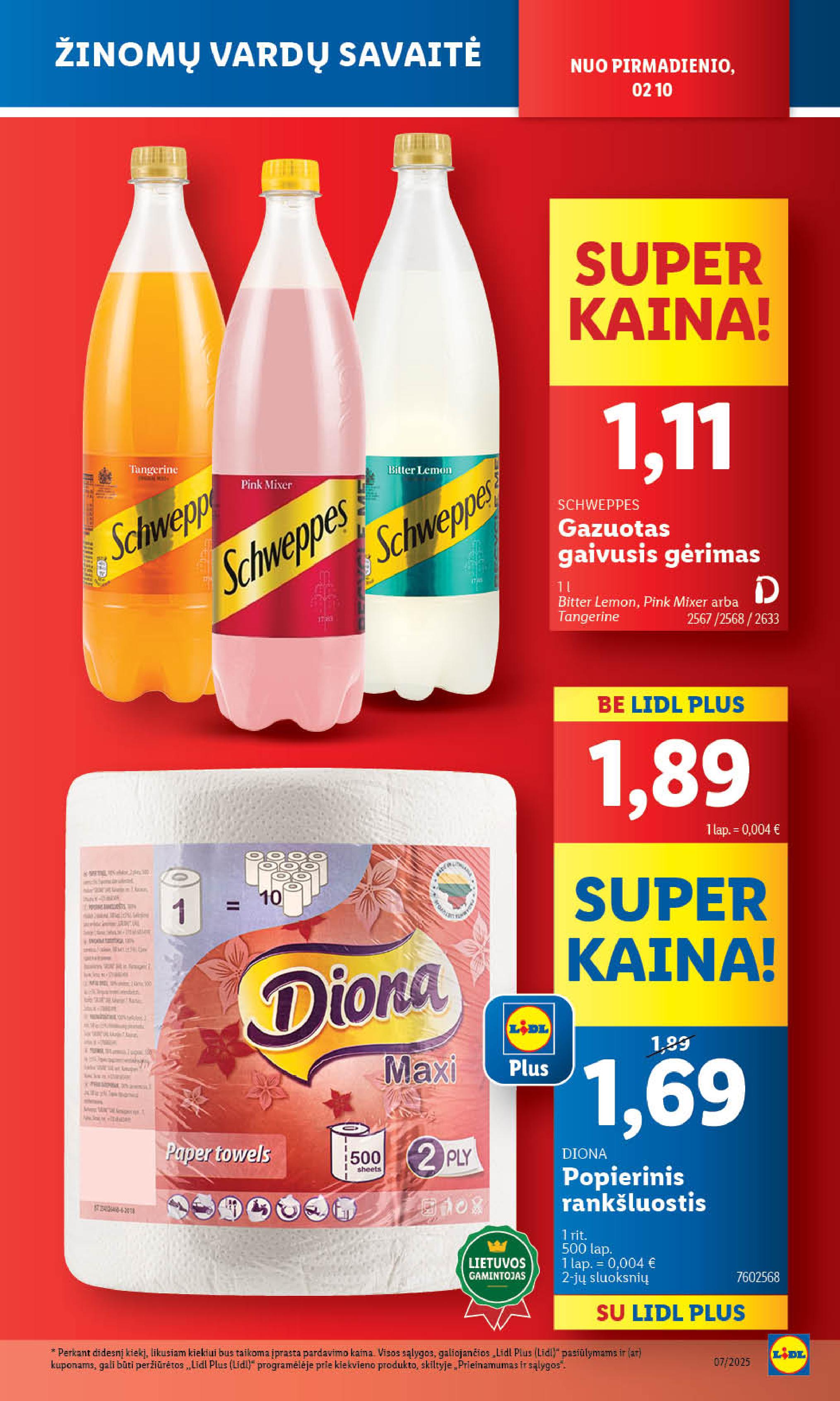 Naujausias LIDL kaininis katalogas 2025.02.10 - 2025.02.16