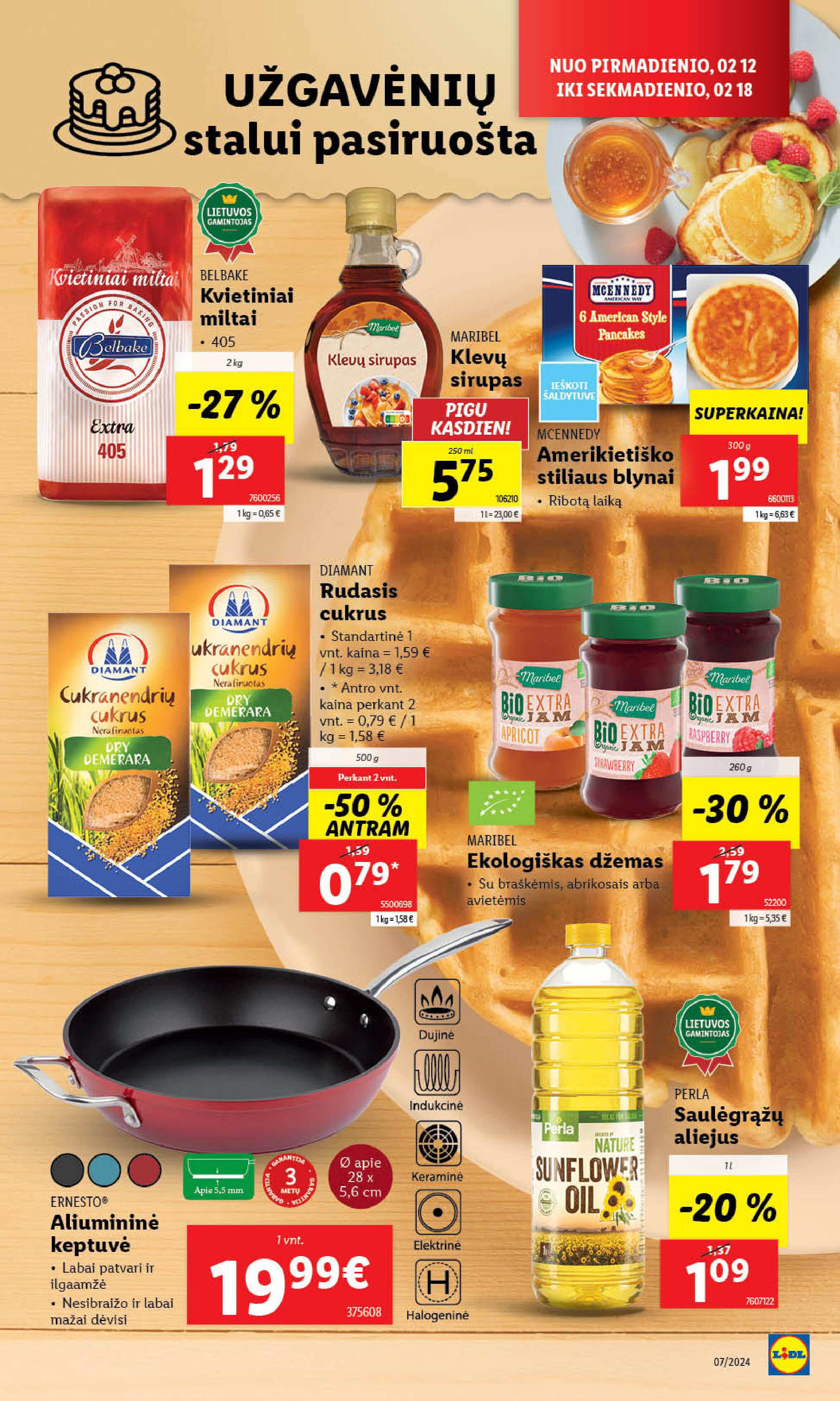 Naujausias LIDL kaininis katalogas 2024.02.12 - 2024.02.18