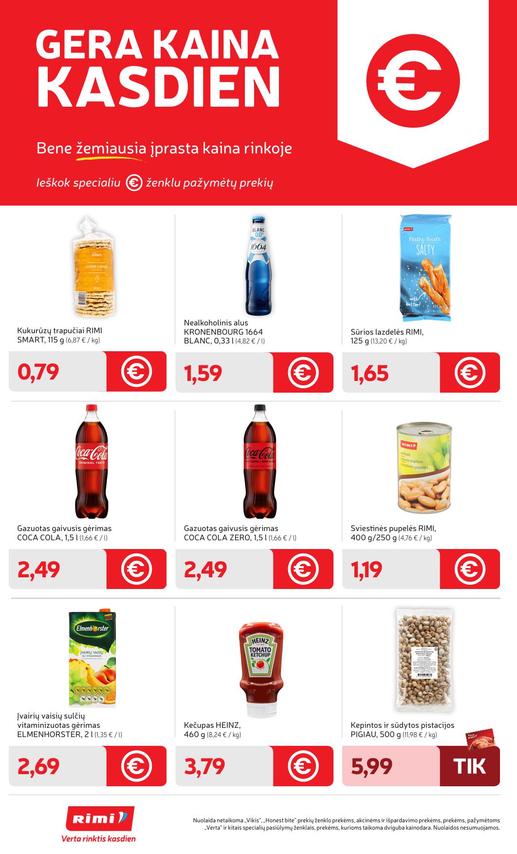 Naujausias RIMI kaininis katalogas 2026.04.14 - 2026.04.20