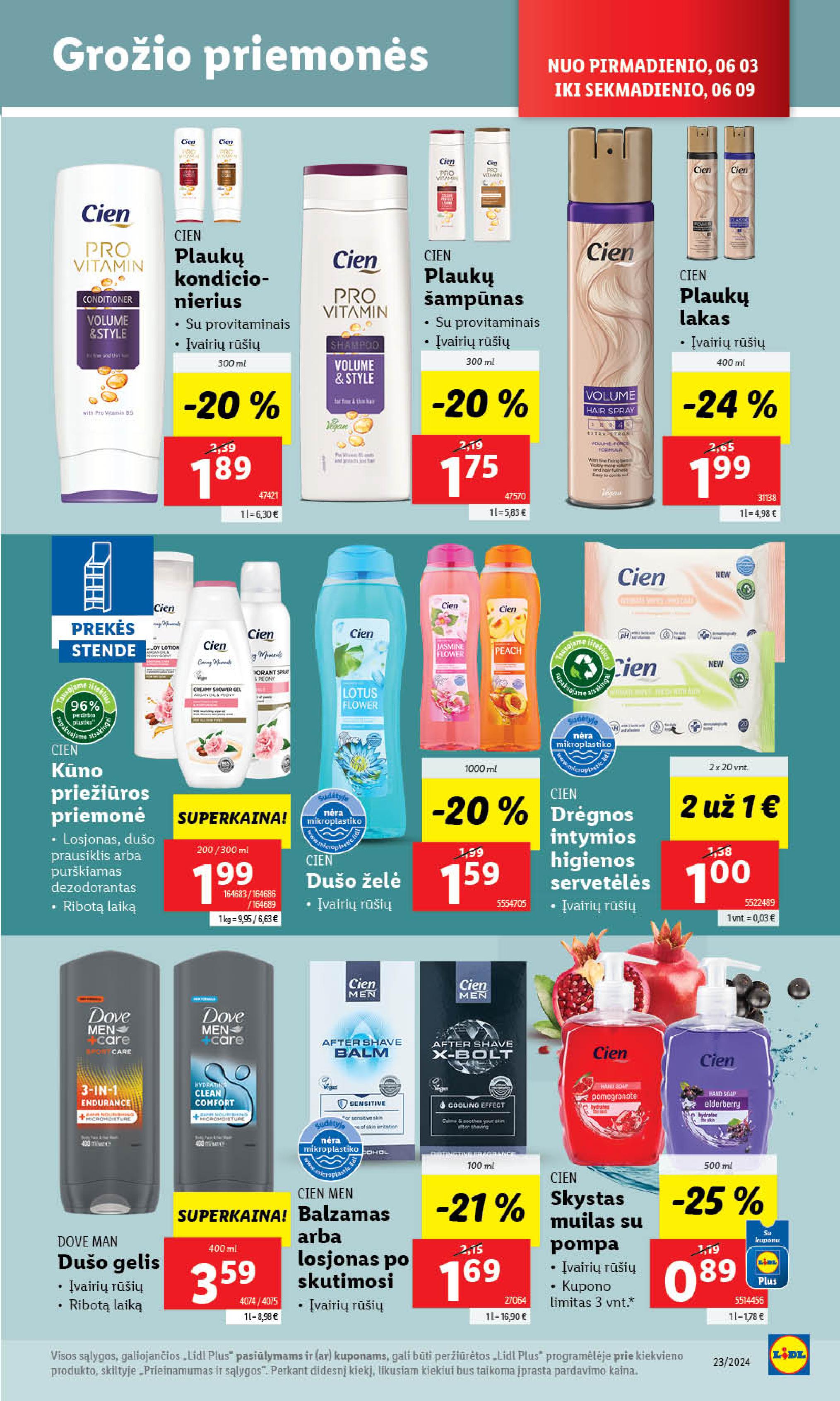 Naujausias LIDL kaininis katalogas 2024.06.03 - 2024.06.09