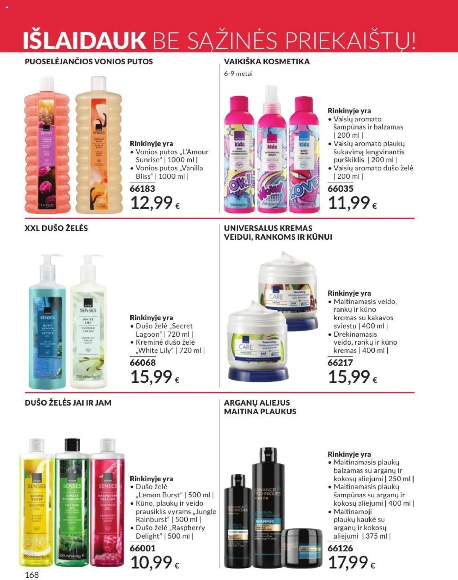 Naujas AVON katalogas galioja 2026.07.01 - 2026.07.31