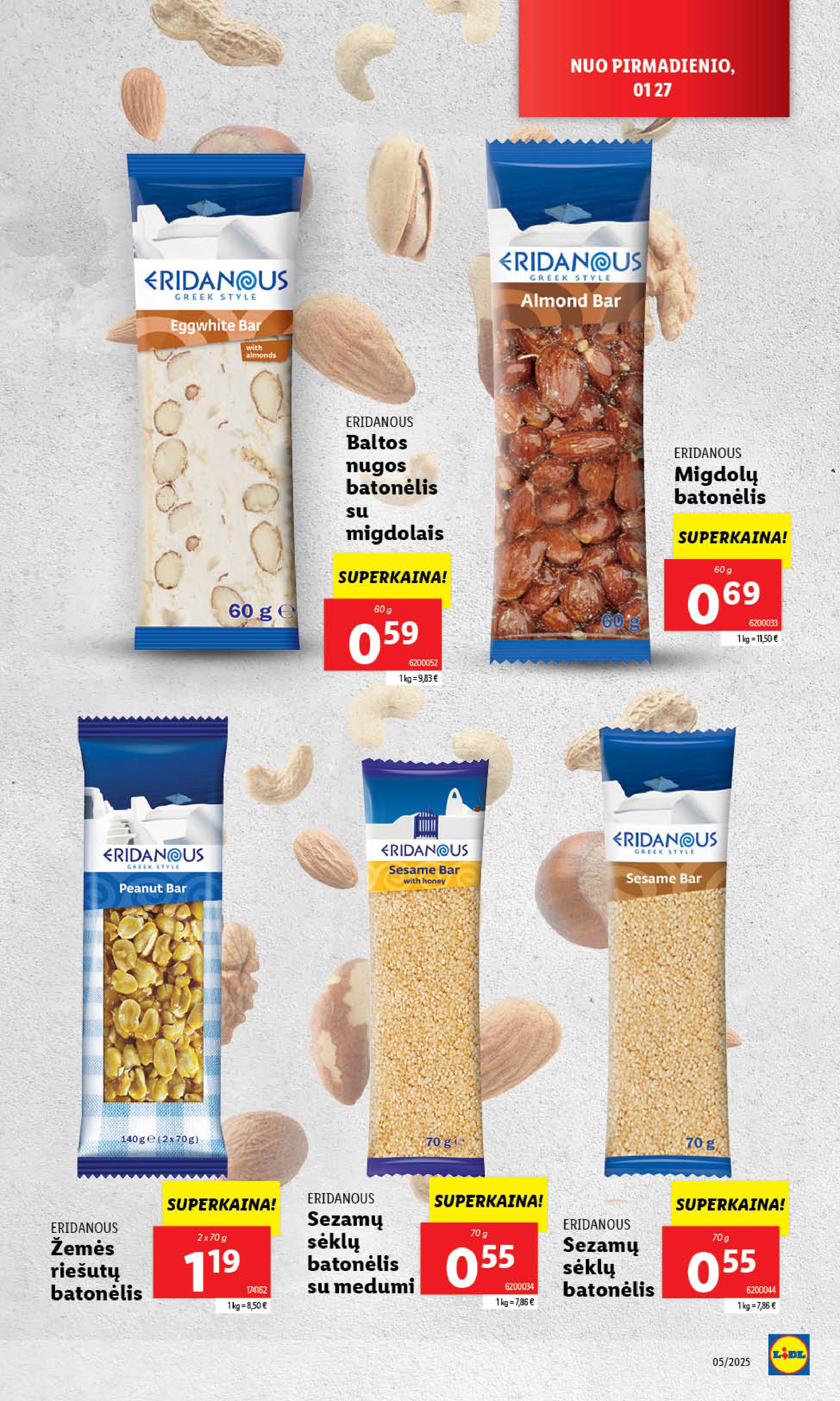 Naujausias LIDL kaininis katalogas 2025.01.27 - 2025.02.02