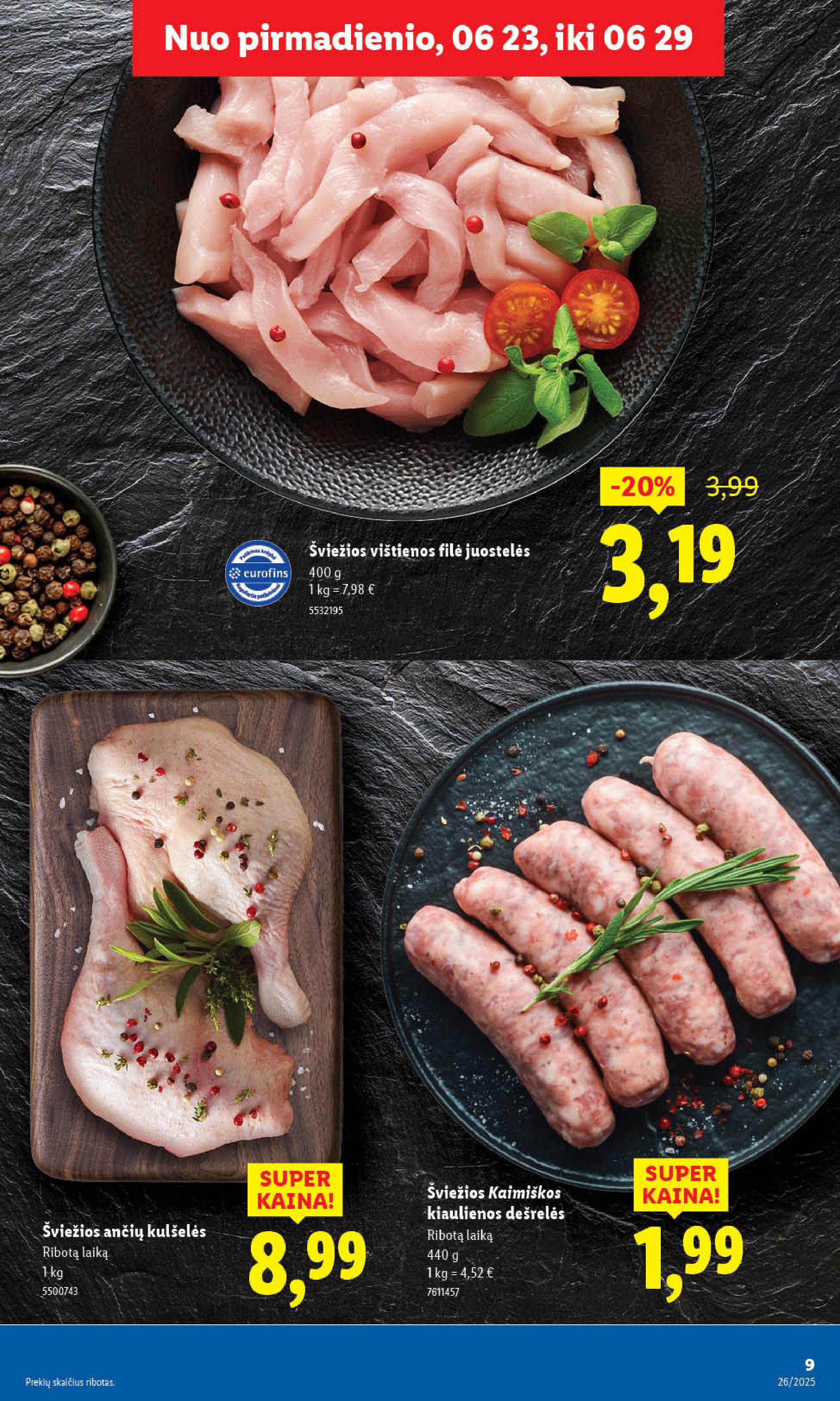 Naujausias LIDL kaininis katalogas 2025.06.23 - 2025.06.29