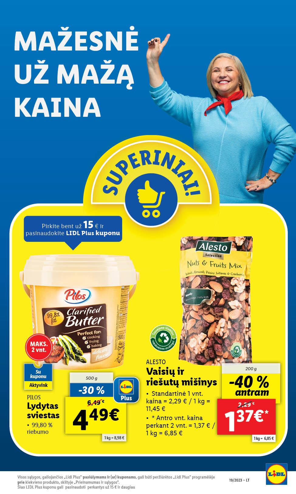 Naujausias LIDL kaininis katalogas 2023.05.08 - 2023.05.14