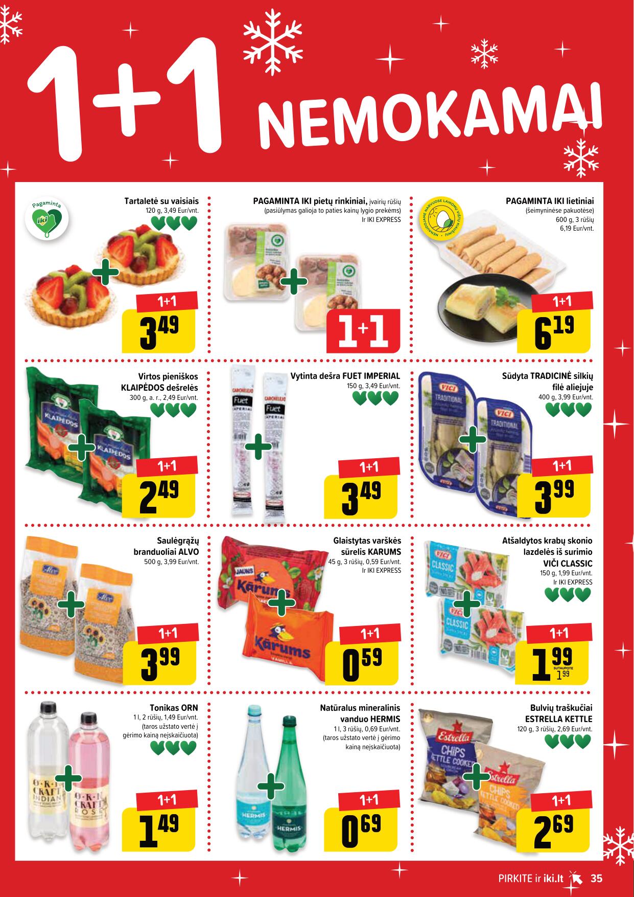 IKI SAVAITĖLĖ akcijų ir nuolaidų leidinys Nr.49 2023.12.04 - 2023.12.10