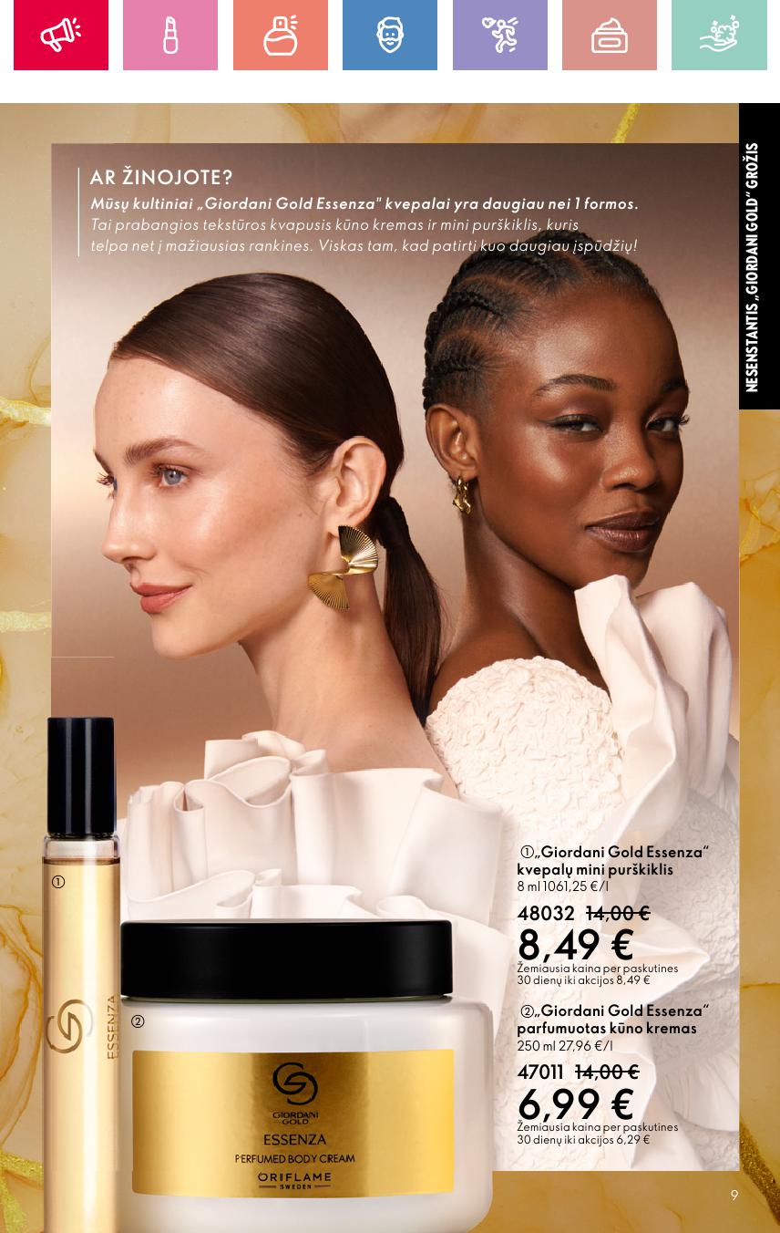 Naujas ORIFLAME katalogas galioja 2025.04.30 - 2025.05.10