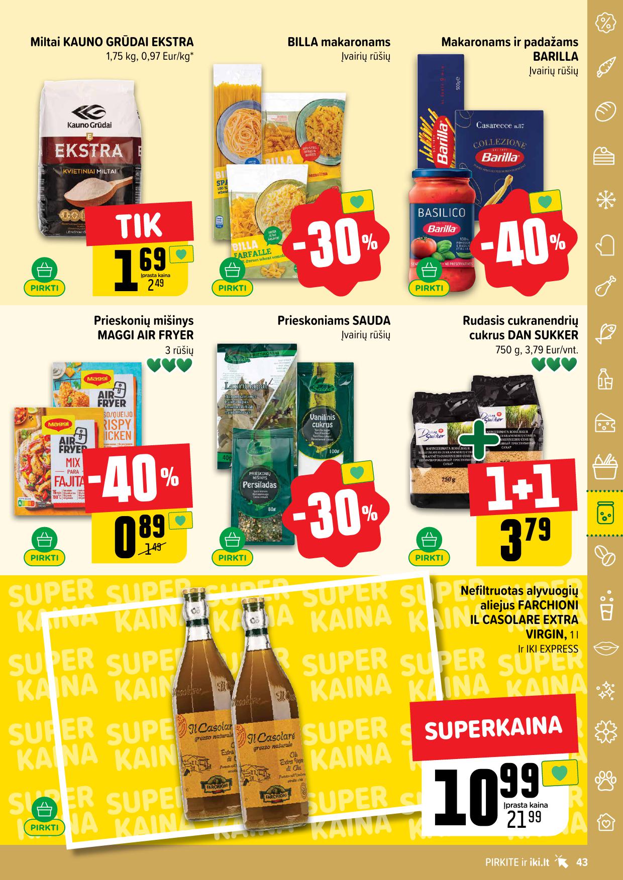 Naujausias IKI kaininis katalogas 2026.02.23 - 2026.03.01