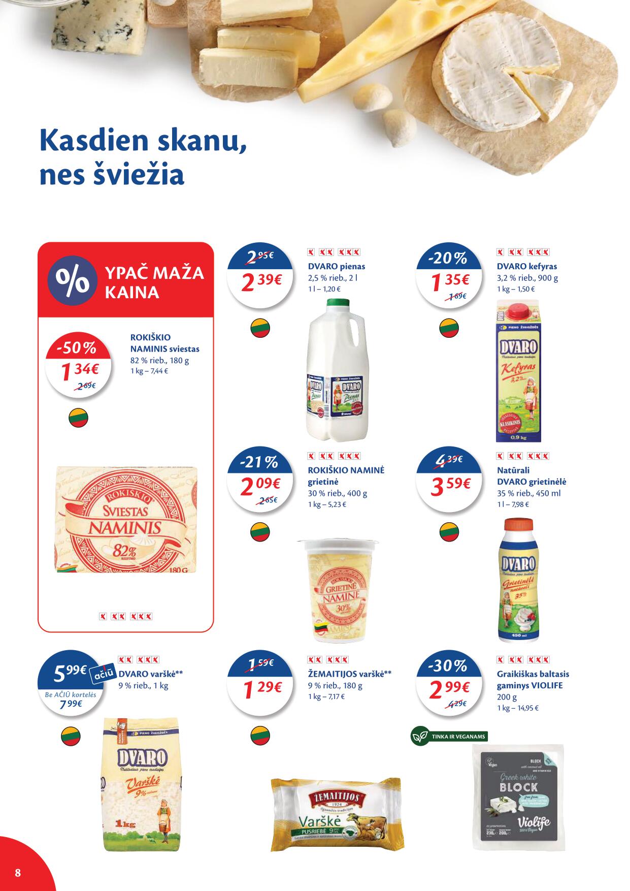 Naujausias MAXIMA kaininis katalogas 2023.01.24 - 2023.01.30