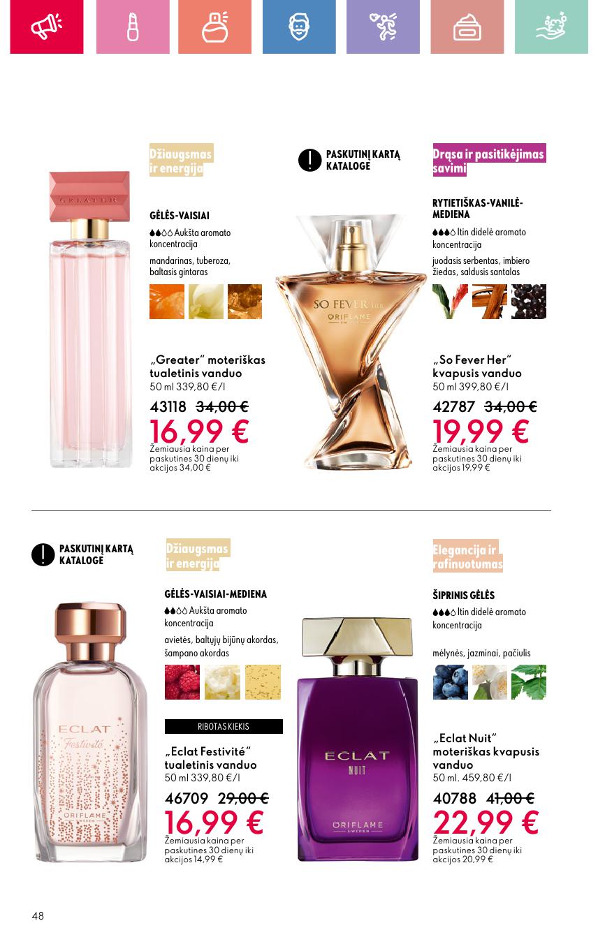 Naujas ORIFLAME katalogas galioja 2025.06.22 - 2025.07.12
