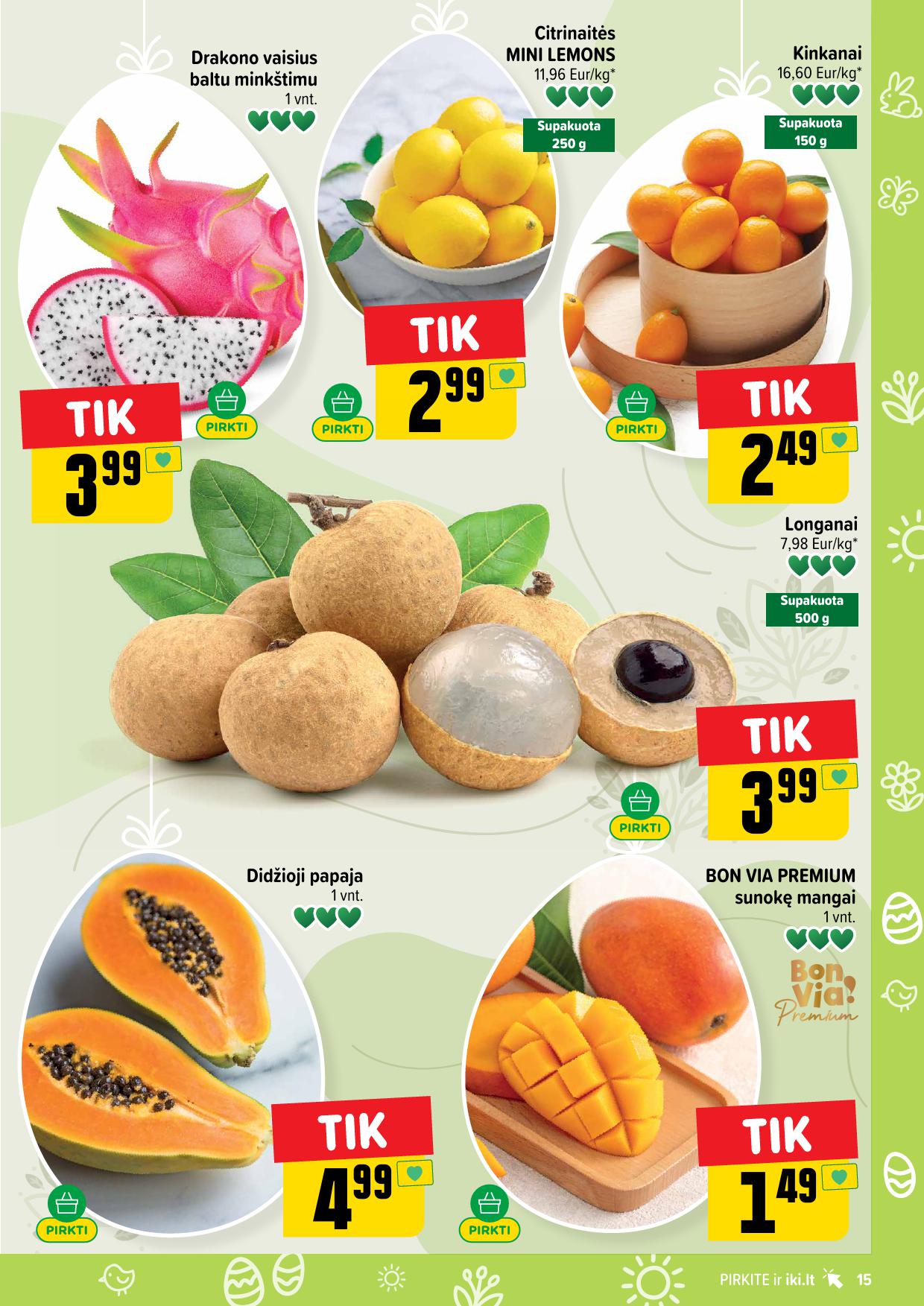 Naujausias IKI kaininis katalogas 2026.03.16 - 2026.03.22