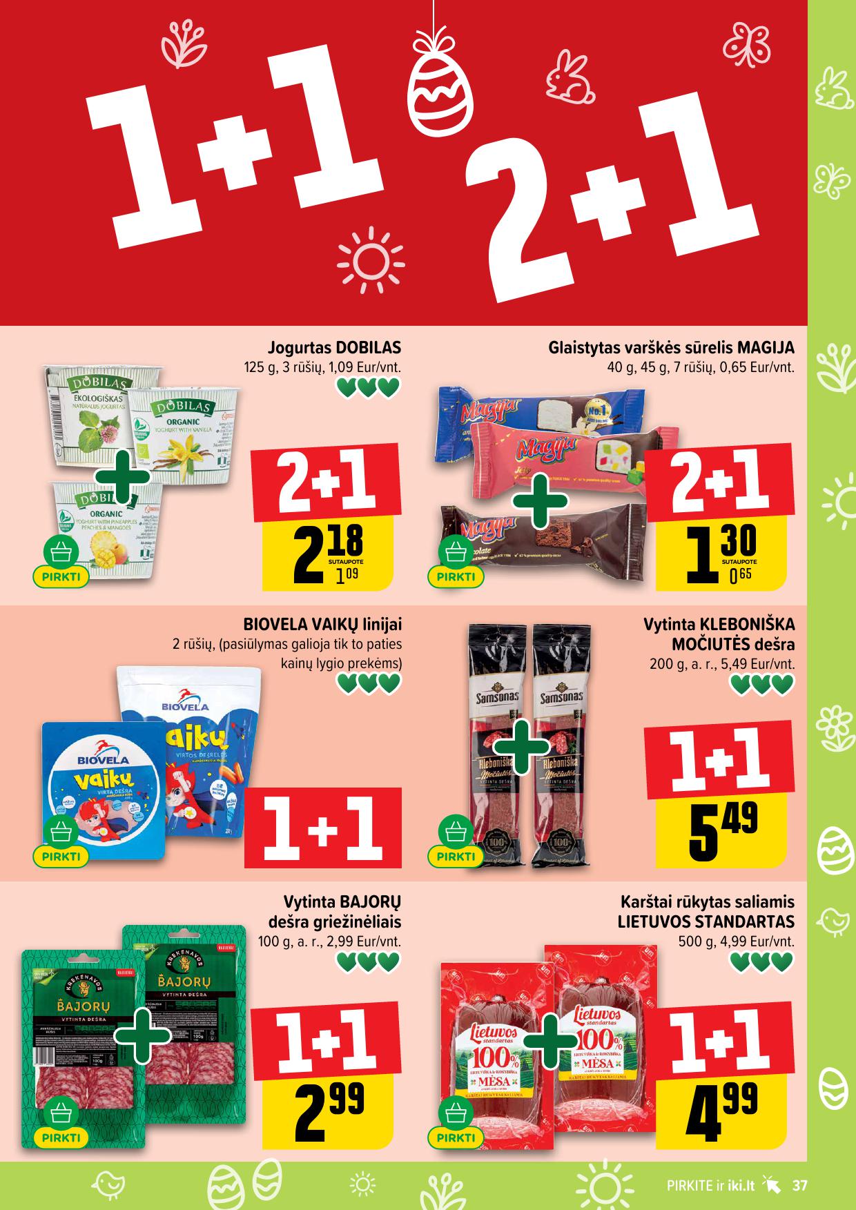 Naujausias IKI kaininis katalogas 2026.03.23 - 2026.03.29