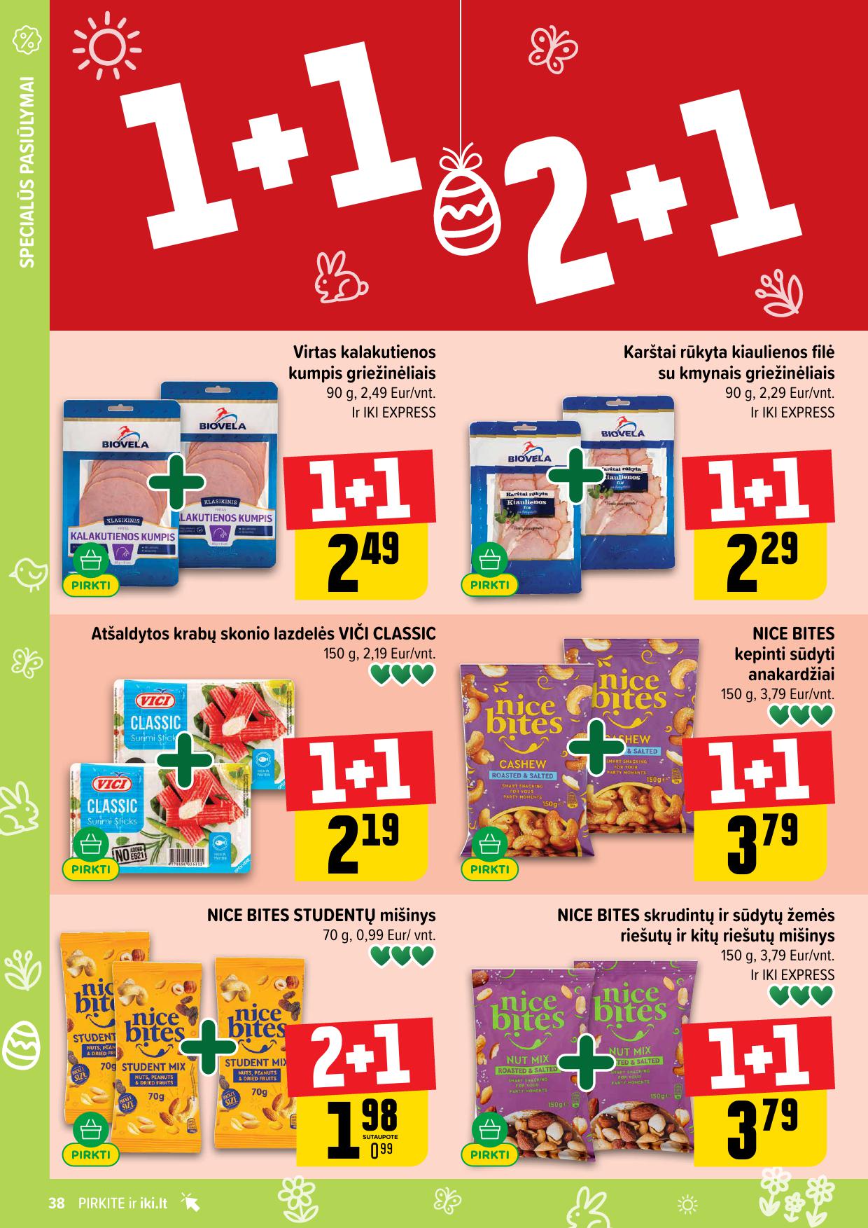 Naujausias IKI kaininis katalogas 2026.03.23 - 2026.03.29