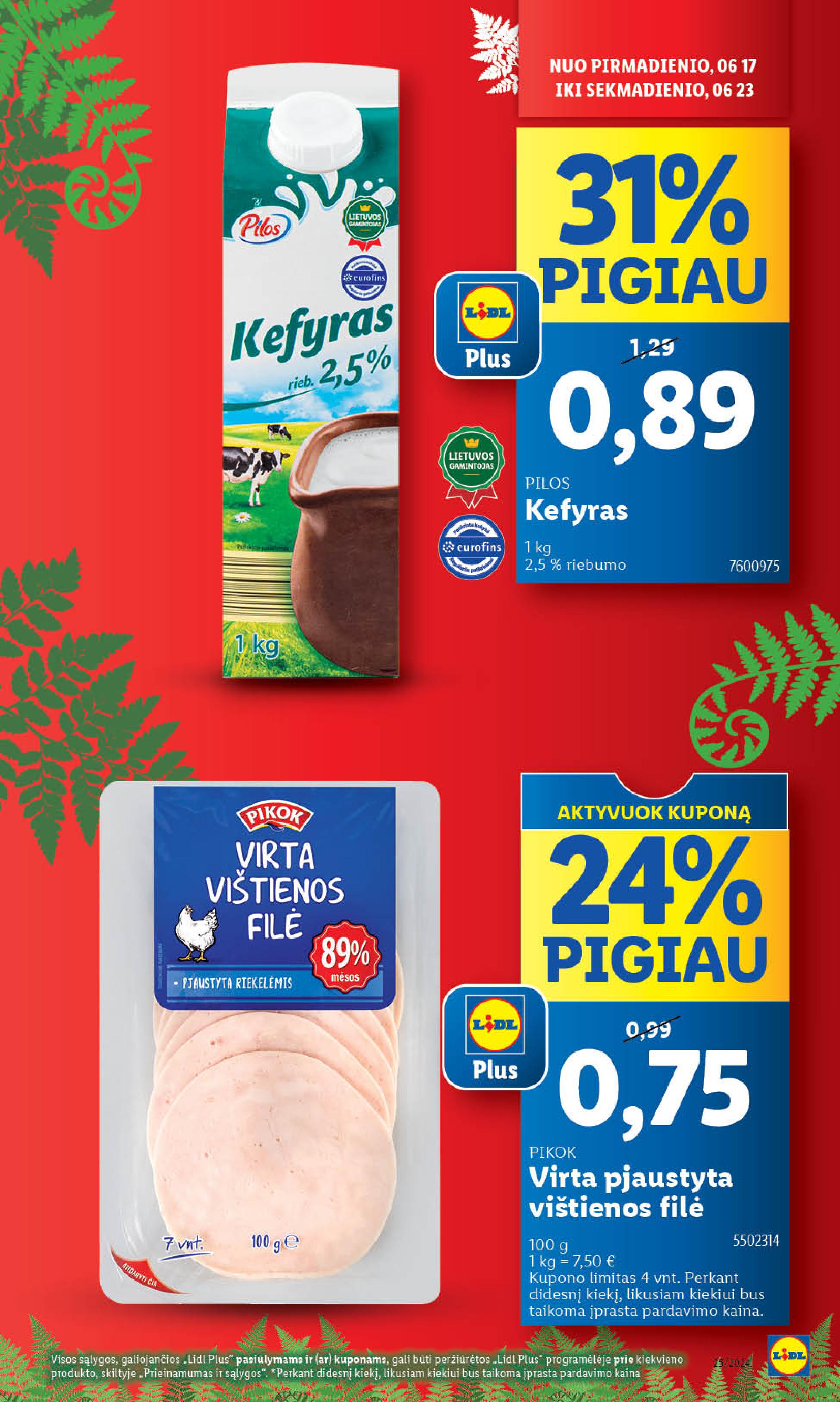 Naujausias LIDL kaininis katalogas 2024.06.17 - 2024.06.23