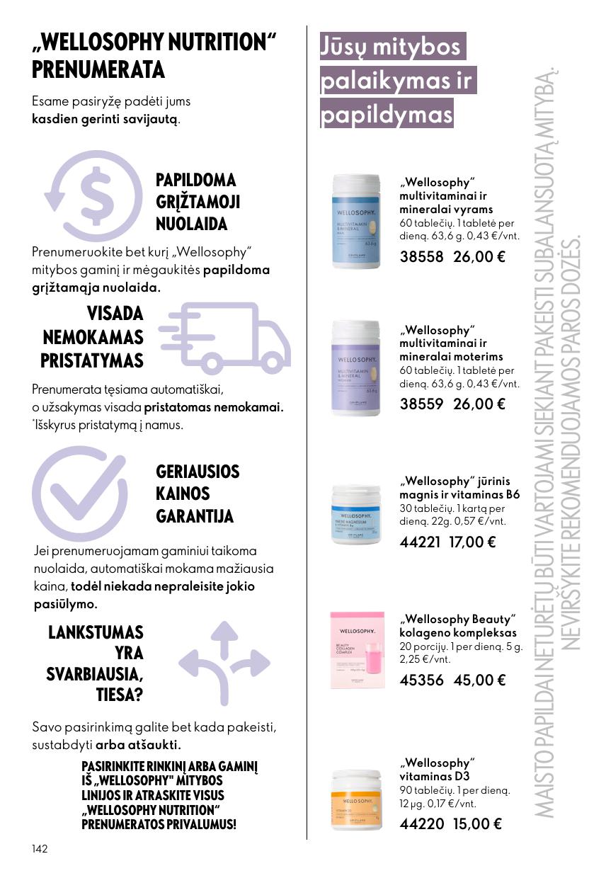 Naujas ORIFLAME katalogas galioja 2026.02.18 - 2026.03.10