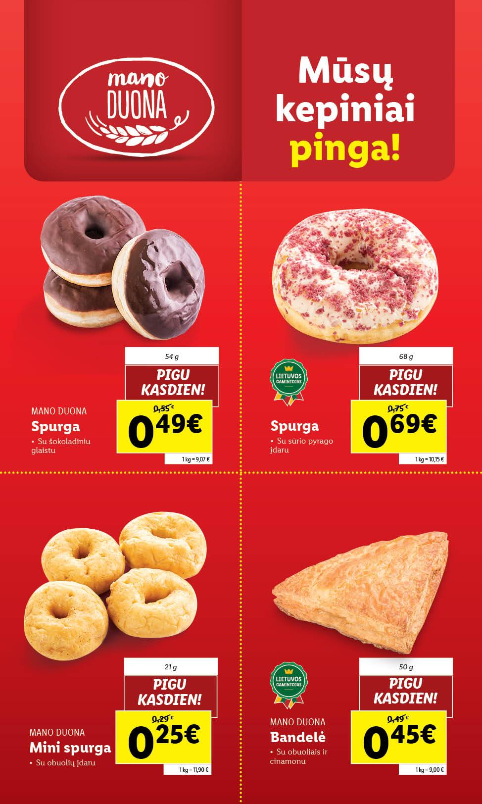 Naujausias LIDL kaininis katalogas 2023.04.24 - 2023.04.30
