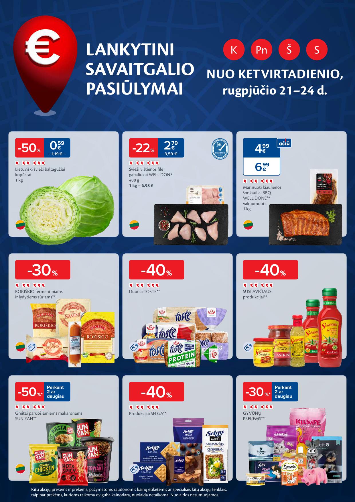 Naujausias MAXIMA kaininis katalogas 2025.08.19 - 2025.08.25