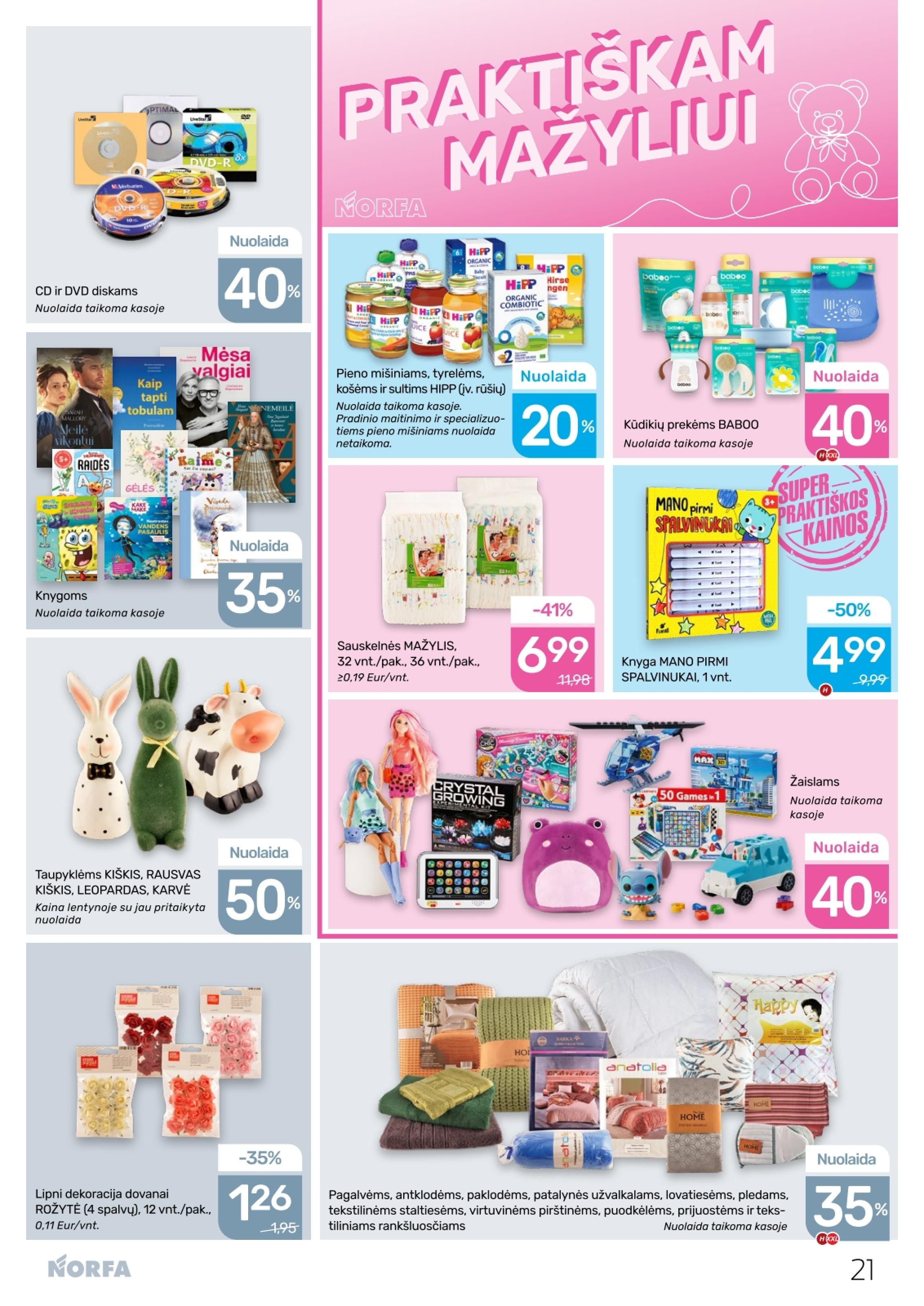 Naujausias NORFA kaininis katalogas 2026.04.02 - 2026.04.15