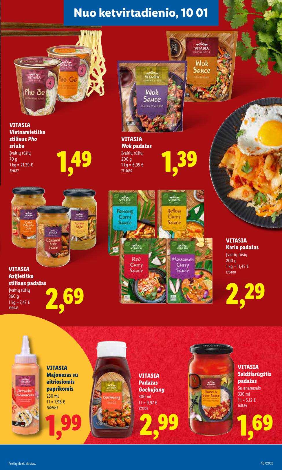Naujausias LIDL kaininis katalogas 2026.09.28 - 2026.10.04