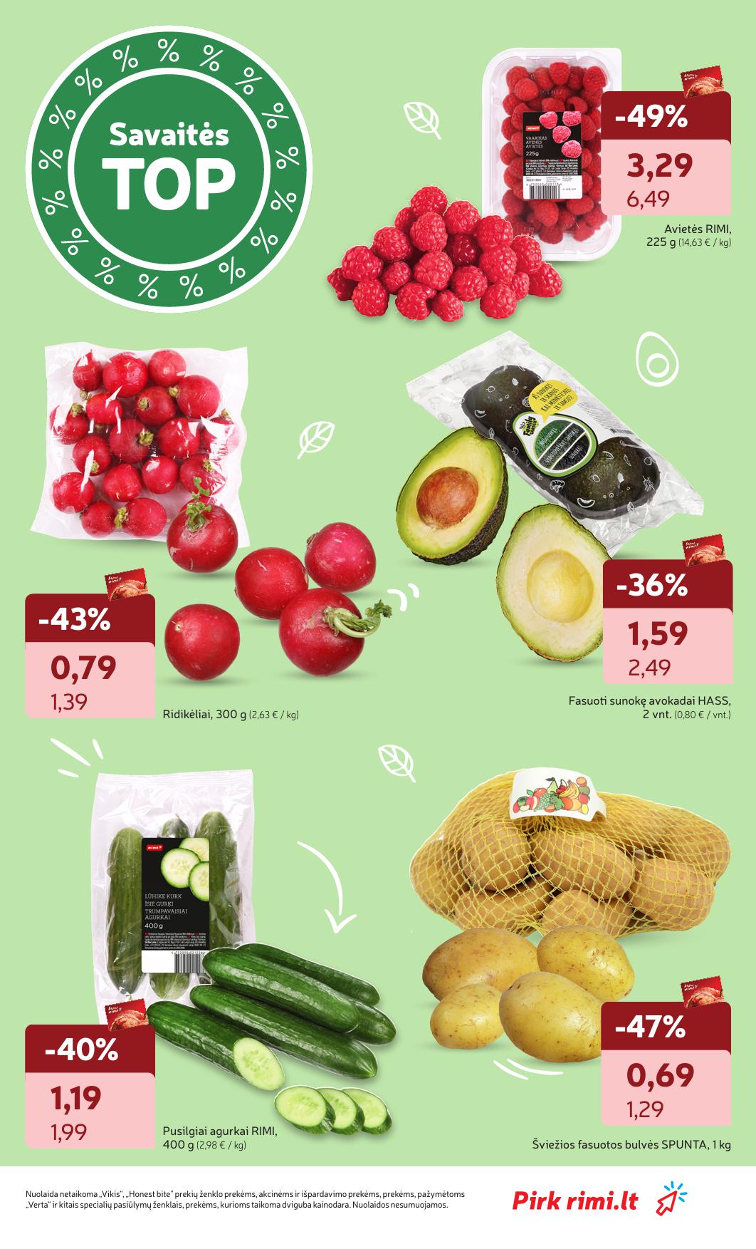 RIMI akcijų ir nuolaidų leidinys Nr.17 2026.04.21  - 2026.04.27
