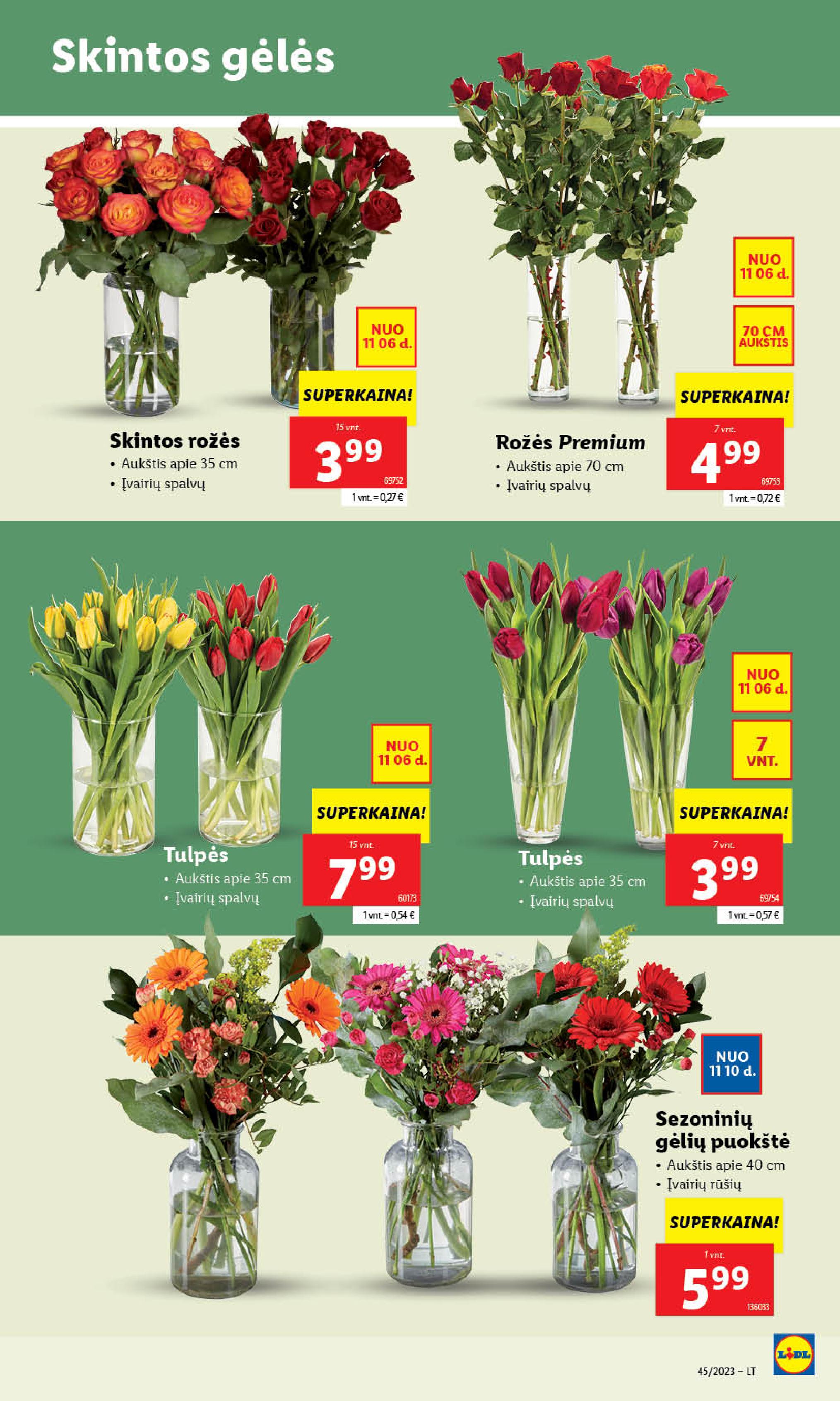 Naujausias LIDL kaininis katalogas 2023.11.06 - 2023.11.12