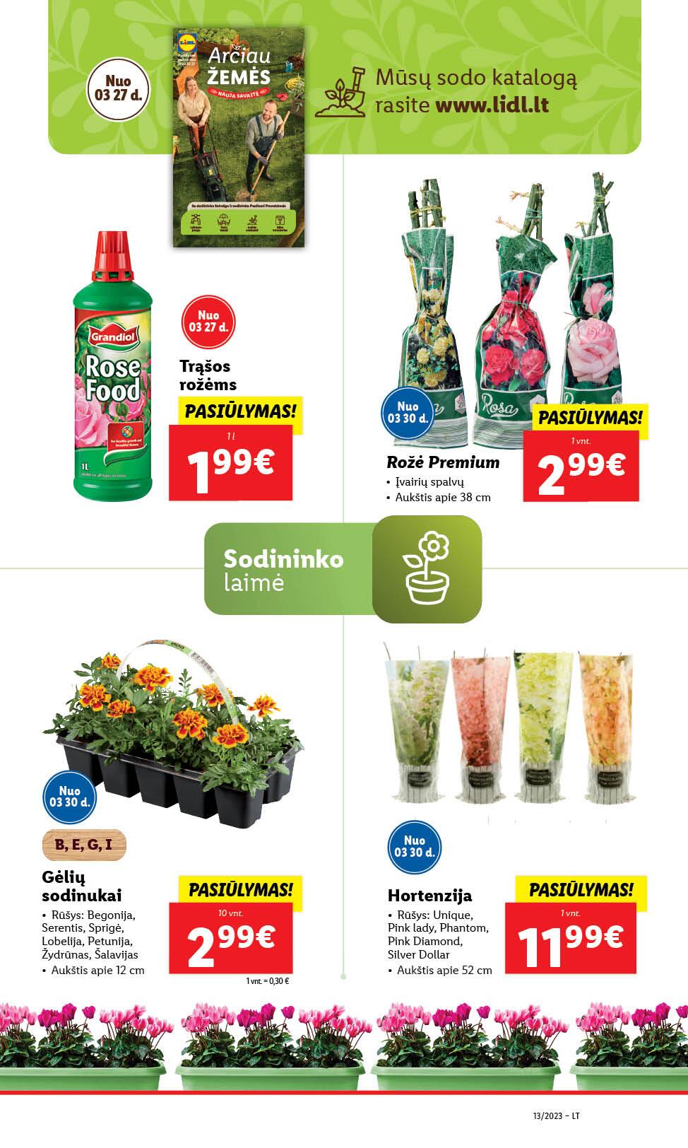 Naujausias LIDL kaininis katalogas 2023.03.16 - 2023.04.02