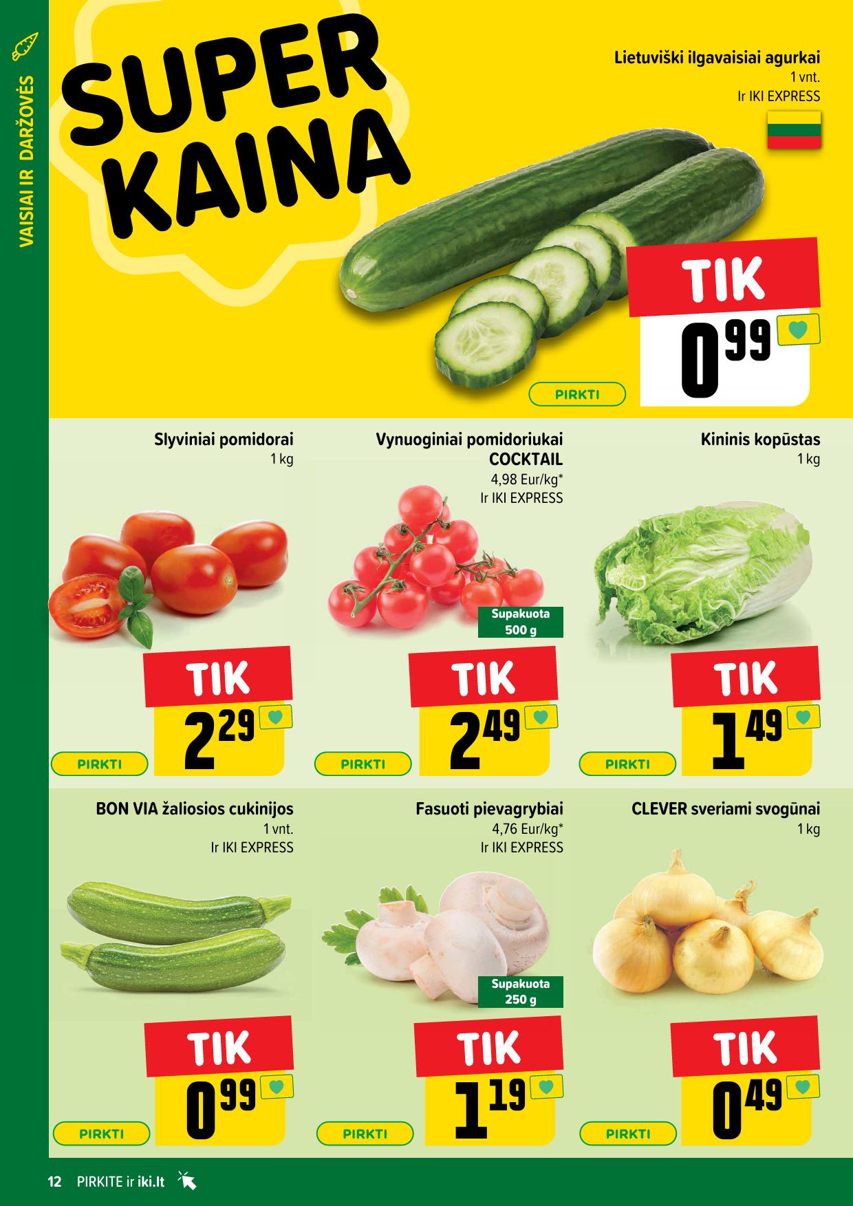 Naujausias IKI kaininis katalogas 2025.02.24 - 2025.03.02