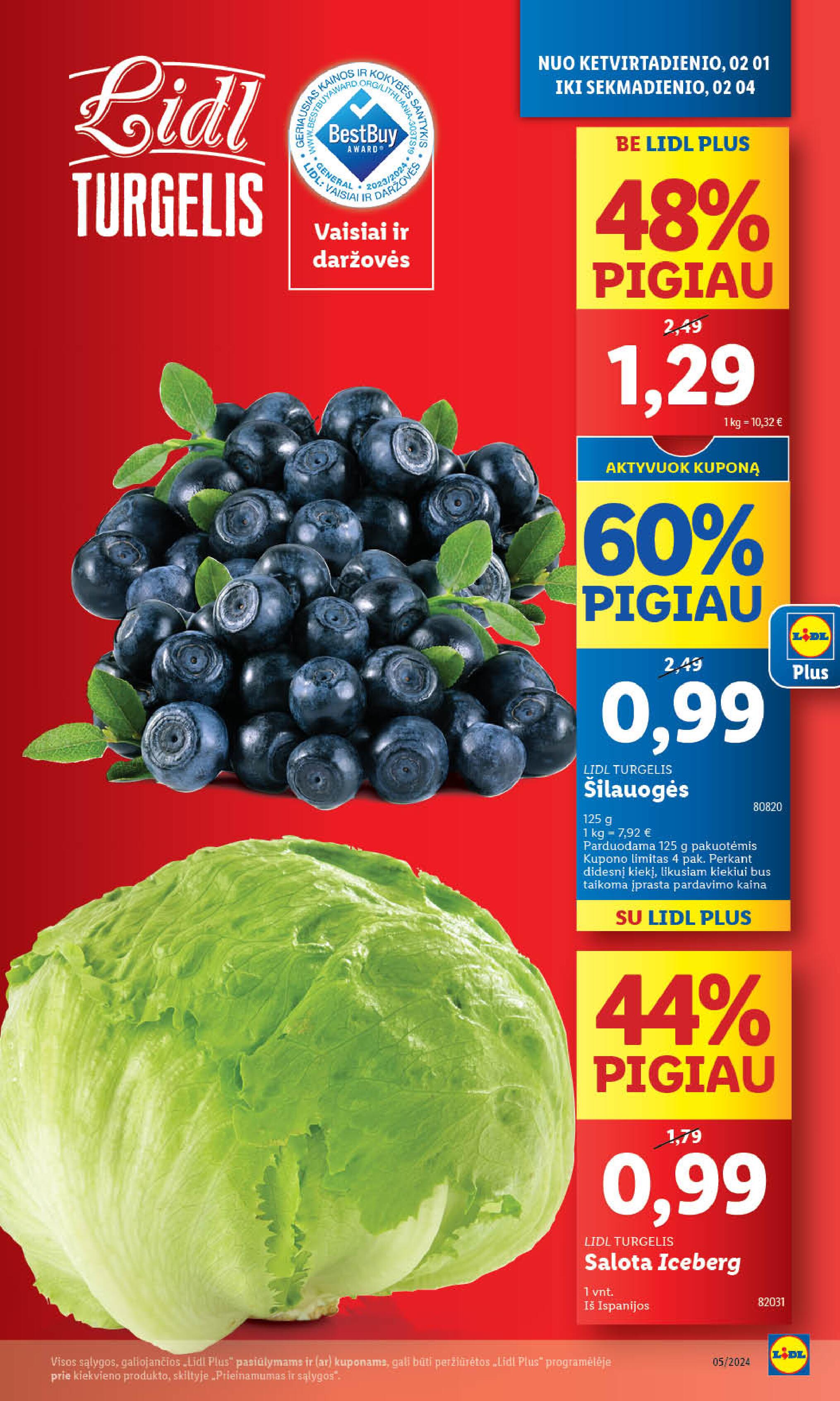Naujausias LIDL kaininis katalogas 2024.01.29 - 2024.02.04