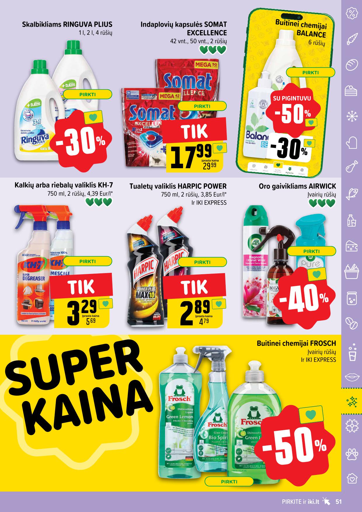 Naujausias IKI kaininis katalogas 2025.01.20 - 2025.01.26