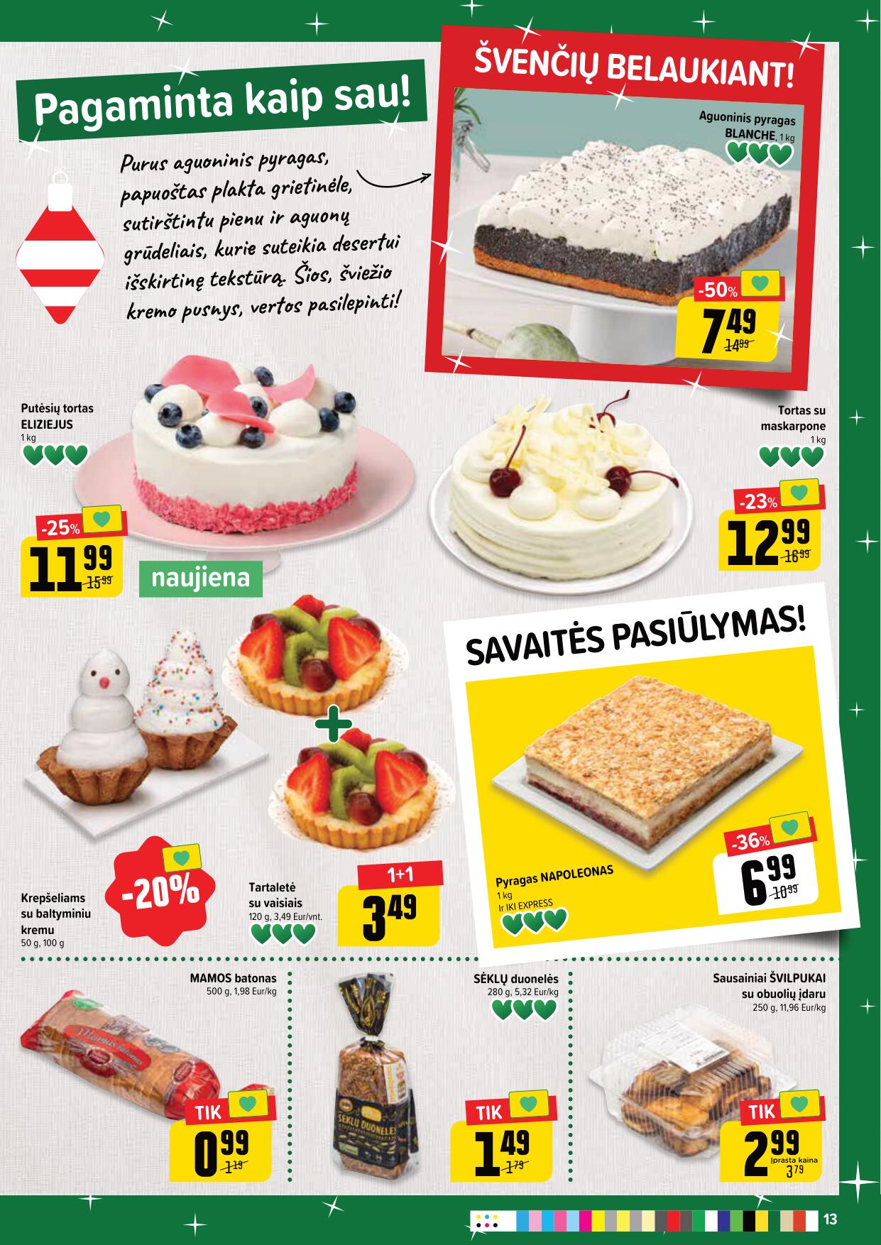 Naujausias IKI kaininis katalogas 2023.12.04 - 2023.12.10