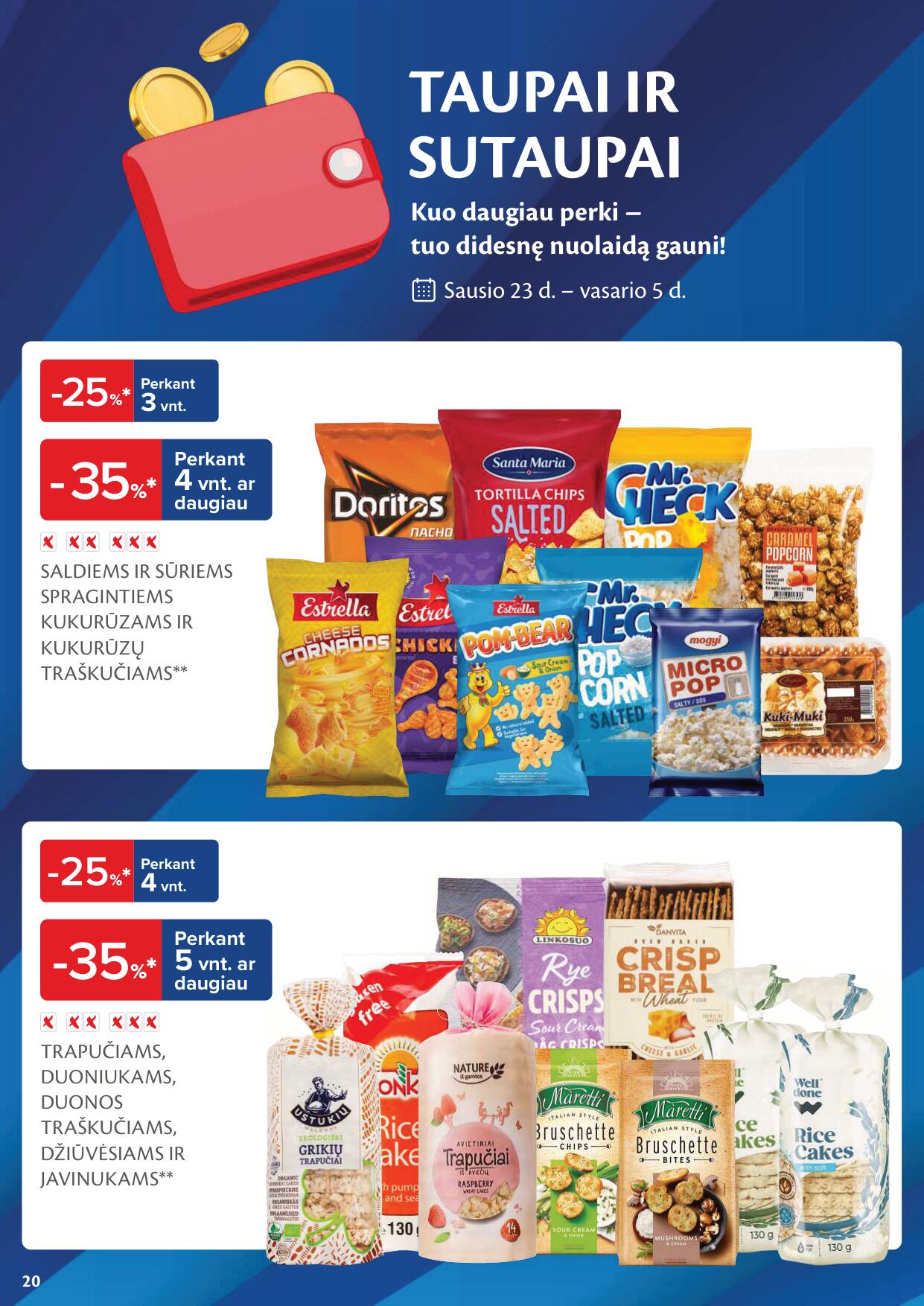 Naujausias MAXIMA kaininis katalogas 2024.01.30 - 2024.02.05
