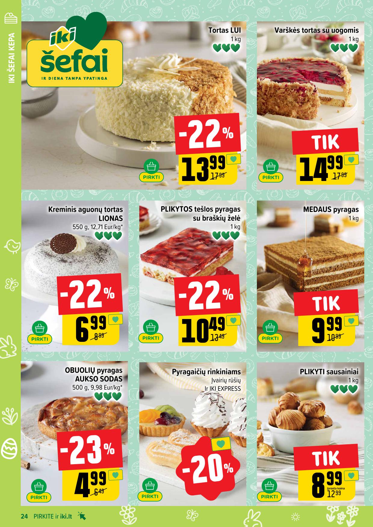 Naujausias IKI kaininis katalogas 2026.03.16 - 2026.03.22