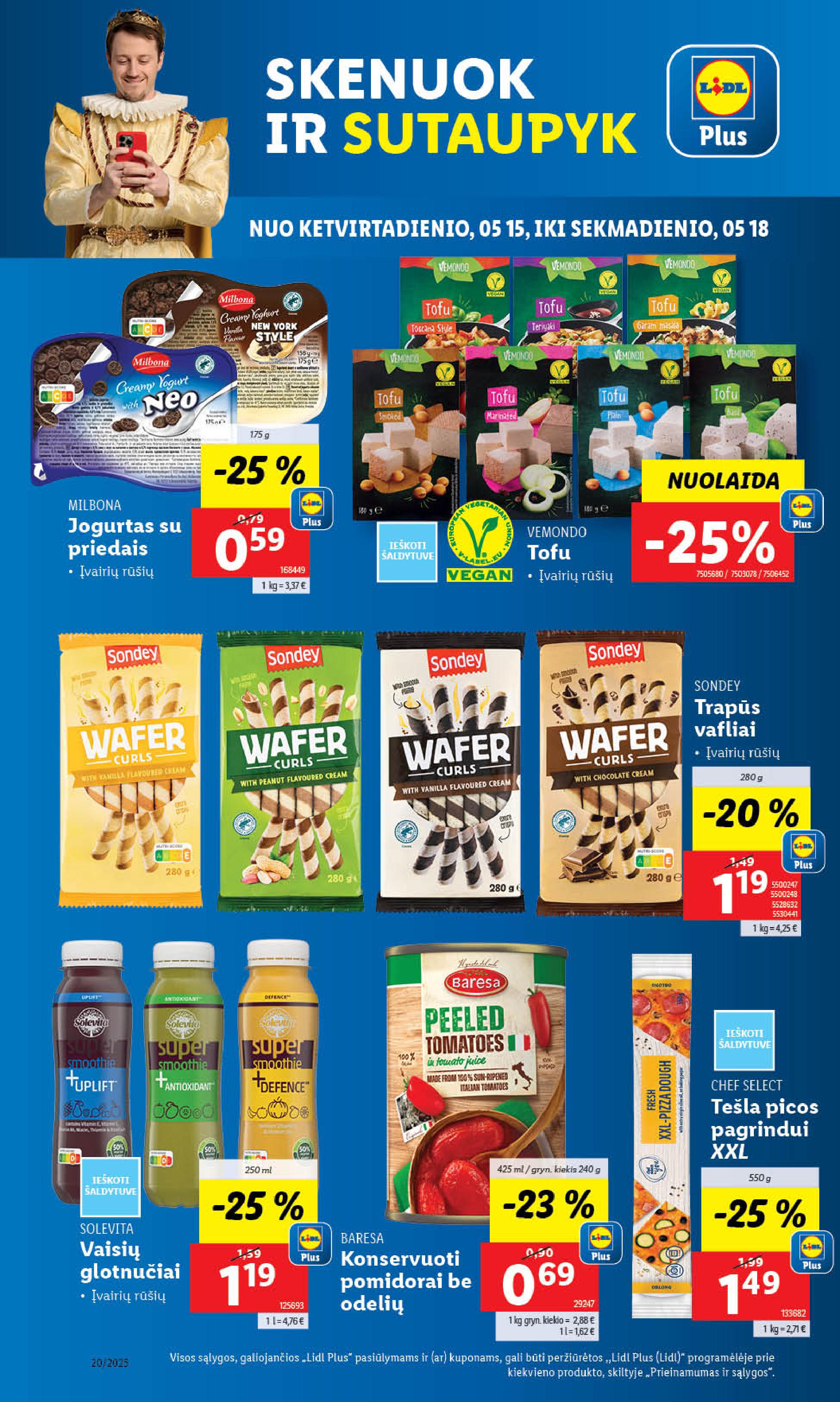 Naujausias LIDL kaininis katalogas 2025.05.12 - 2025.05.18