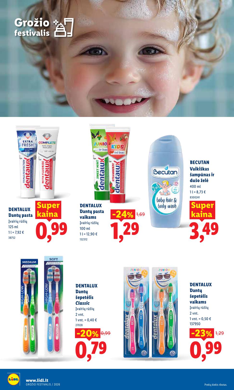 Naujausias LIDL kaininis katalogas 2026.05.11 - 2026.05.17