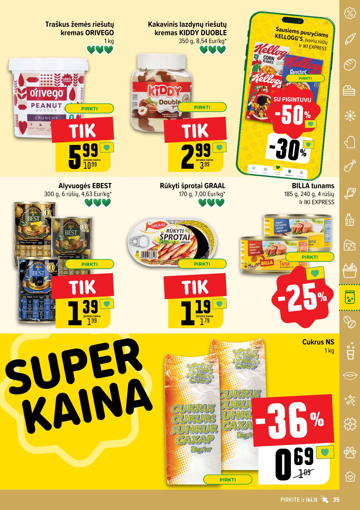 Naujausias IKI kaininis katalogas 2025.01.27 - 2025.02.02