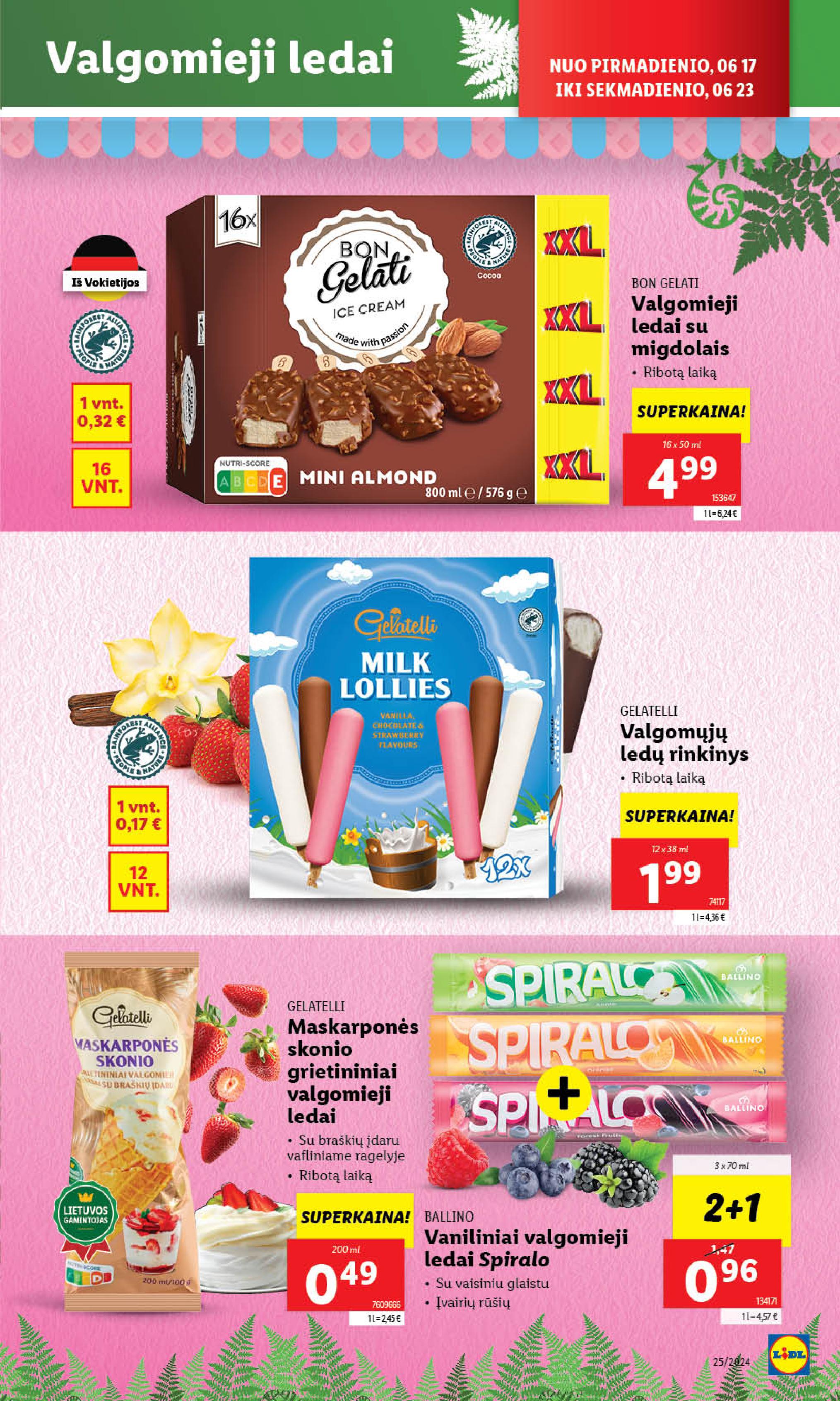 Naujausias LIDL kaininis katalogas 2024.06.17 - 2024.06.23